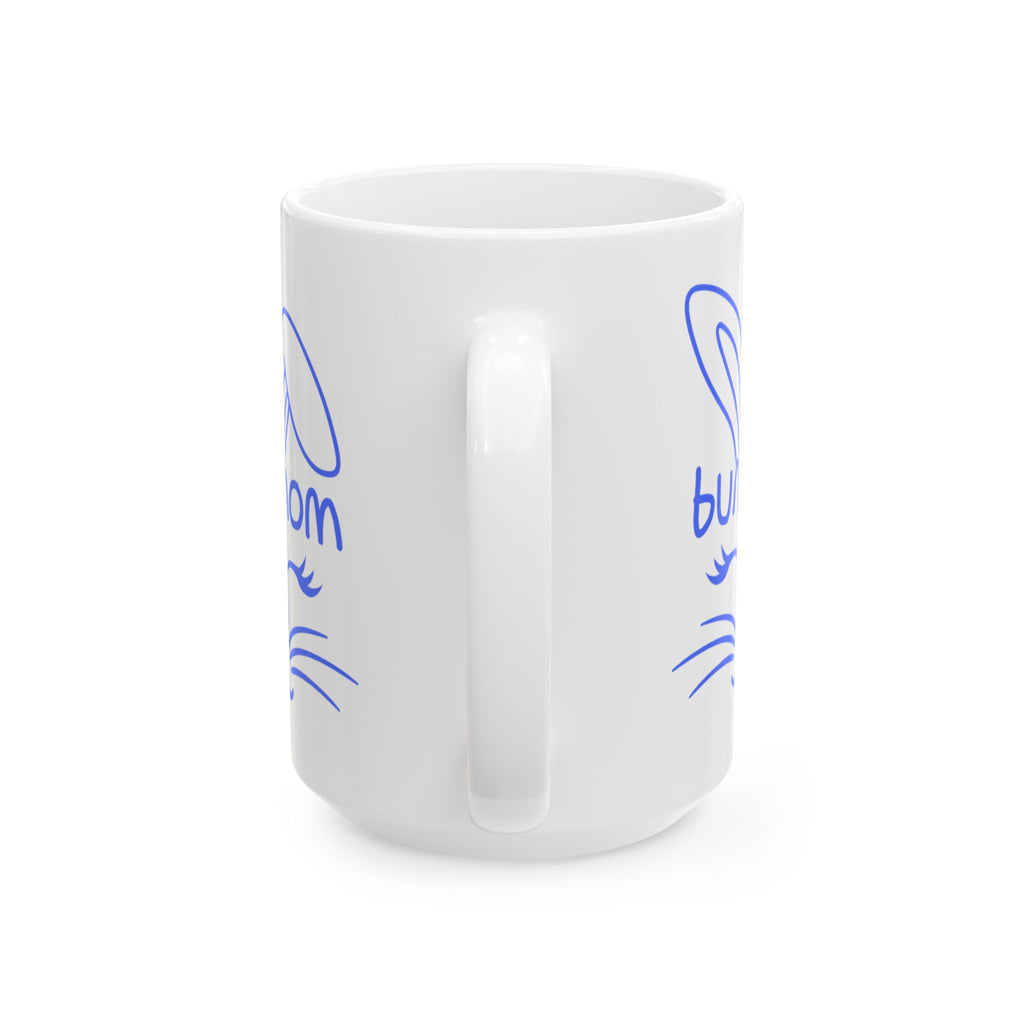 Cute Bun Mom Ceramic Mug — 11oz & 15oz