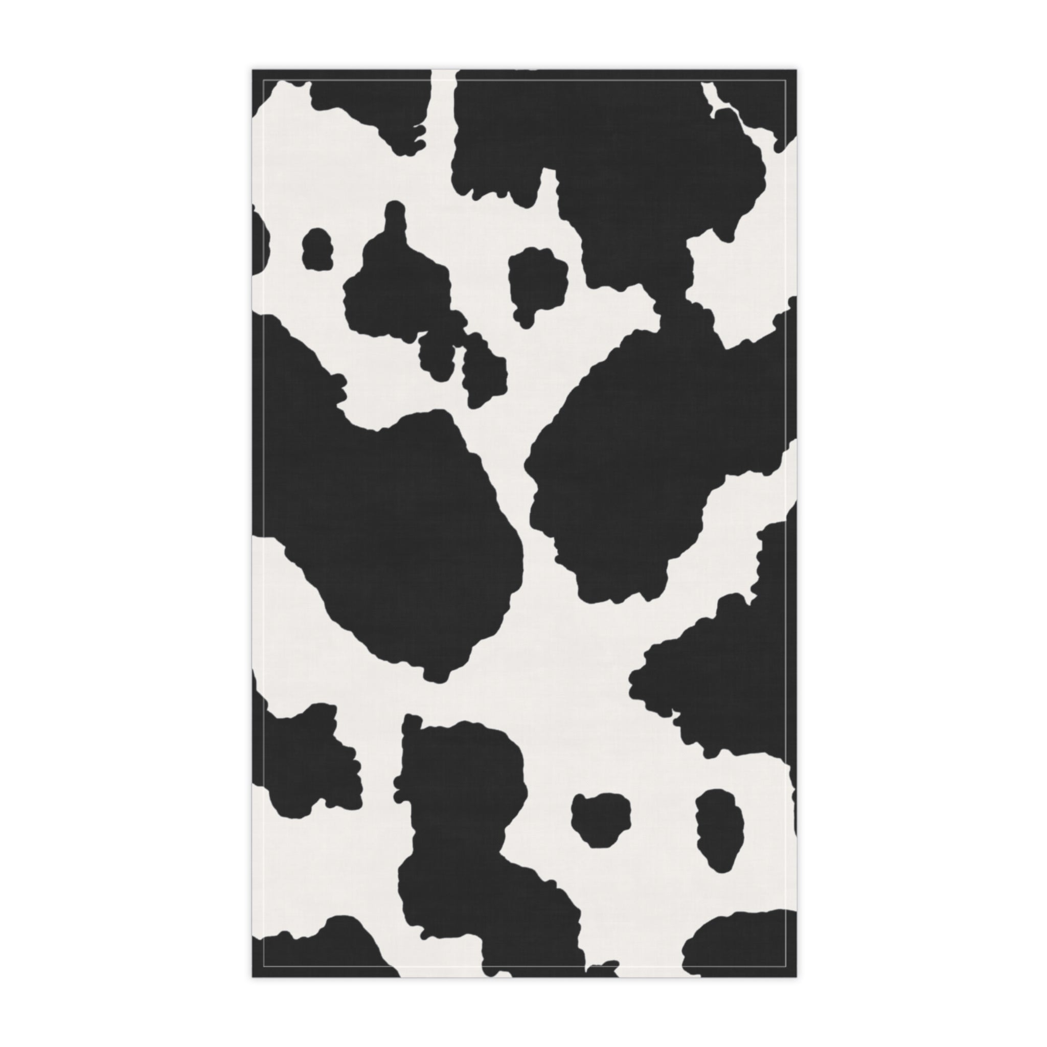 Black and White design Tea Towel