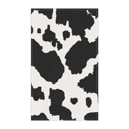 Black and White design Tea Towel