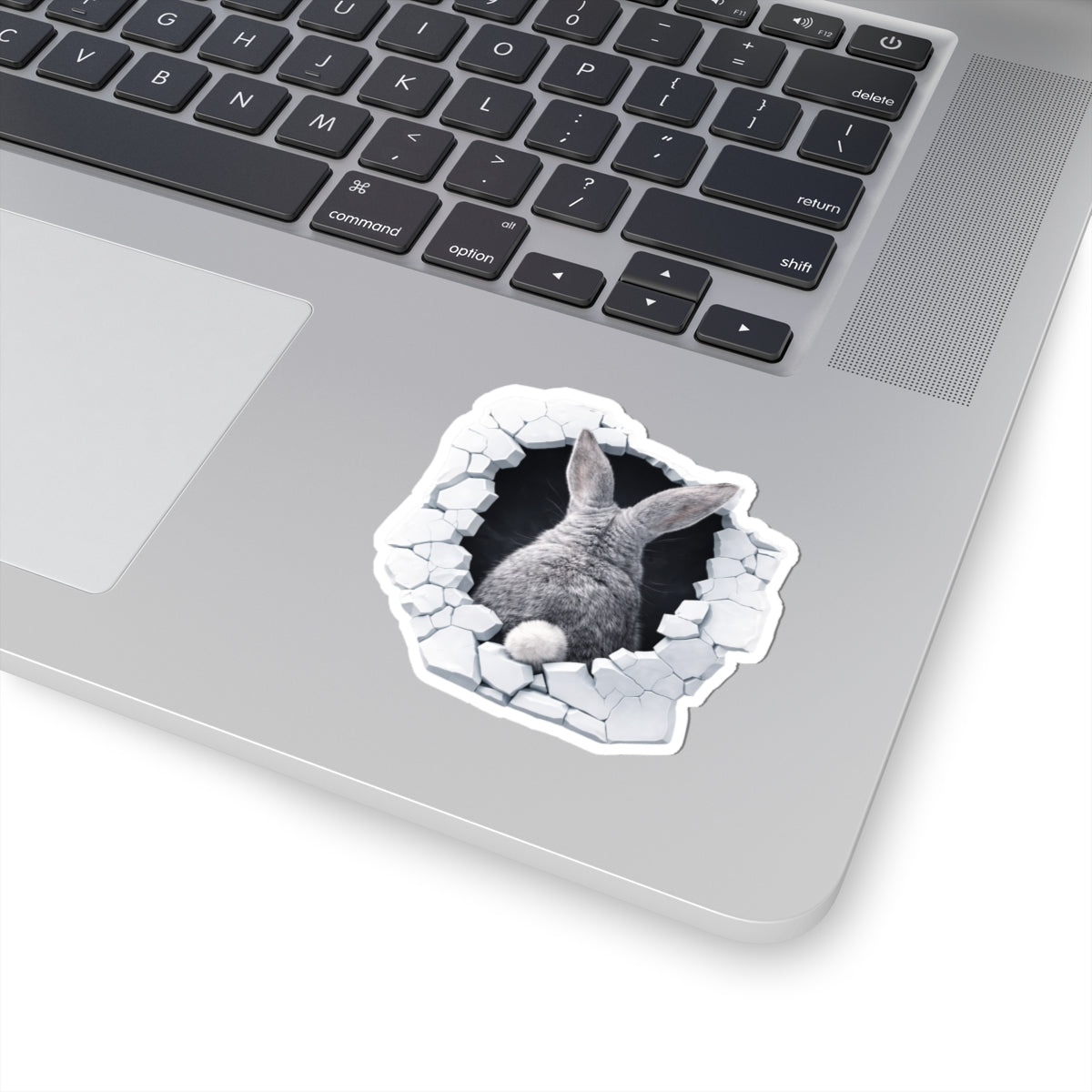 Bunny Funny Kiss-Cut Sticker