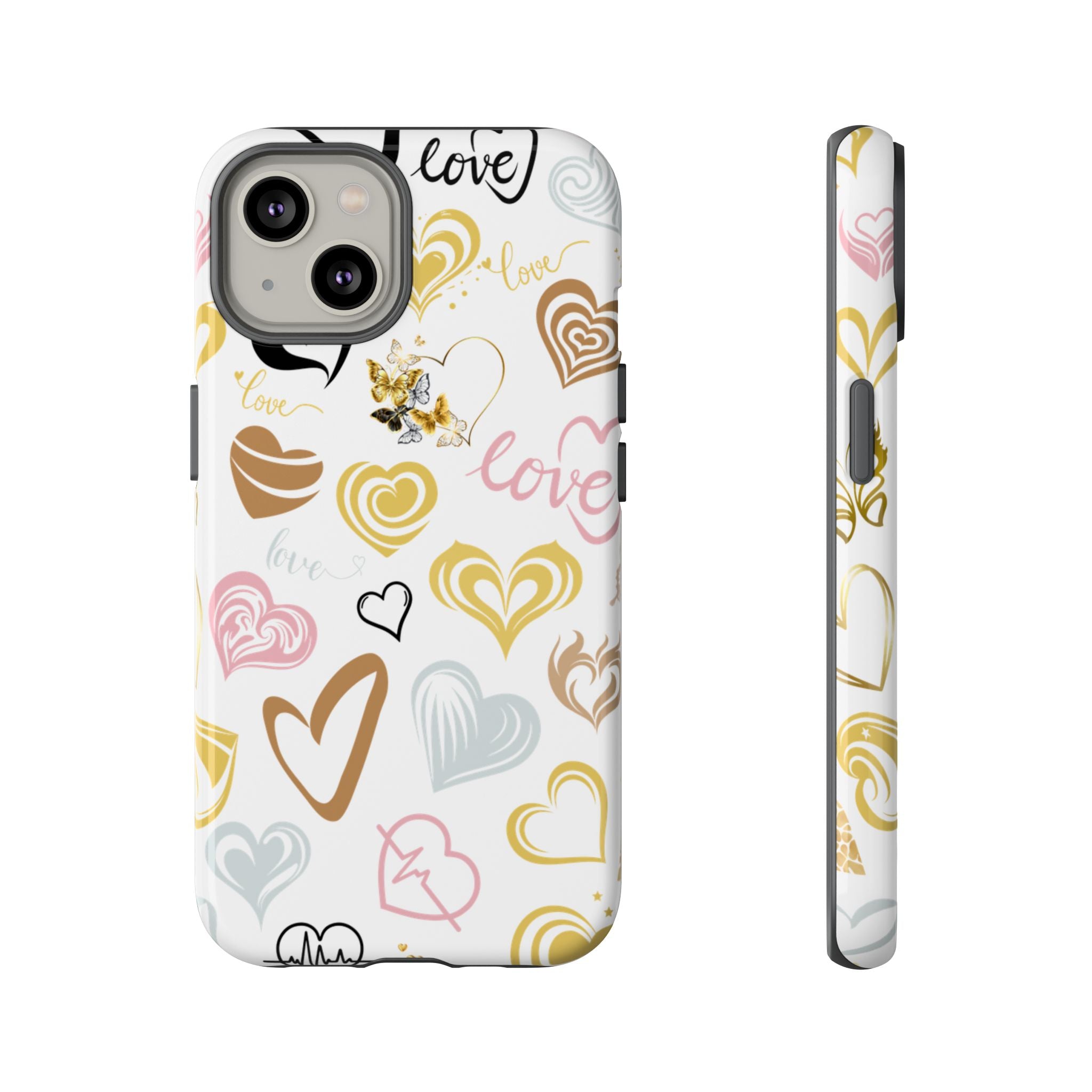 Heart Patterns Tough Phone Cases, Protective Cover