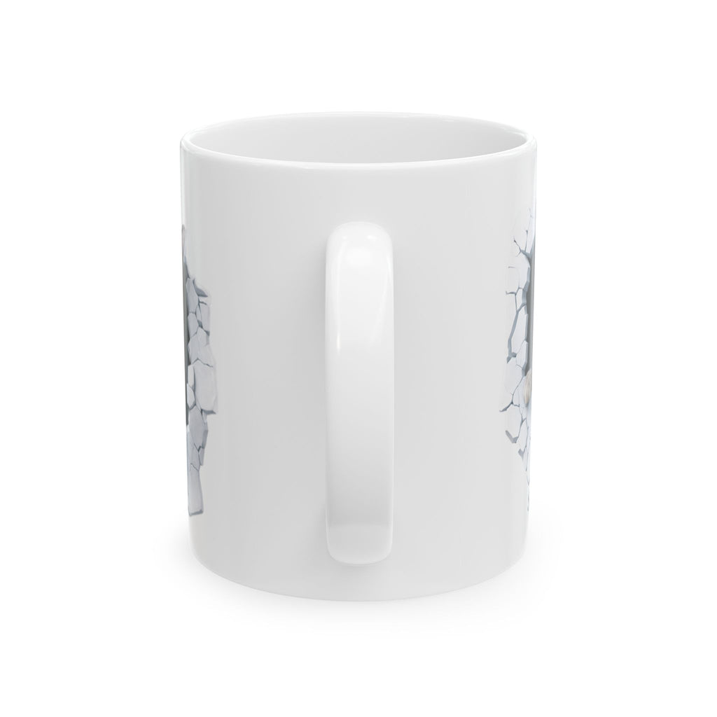 Bunny Ceramic Mug – “Did Someone Say Snacks?” Coffee Cup