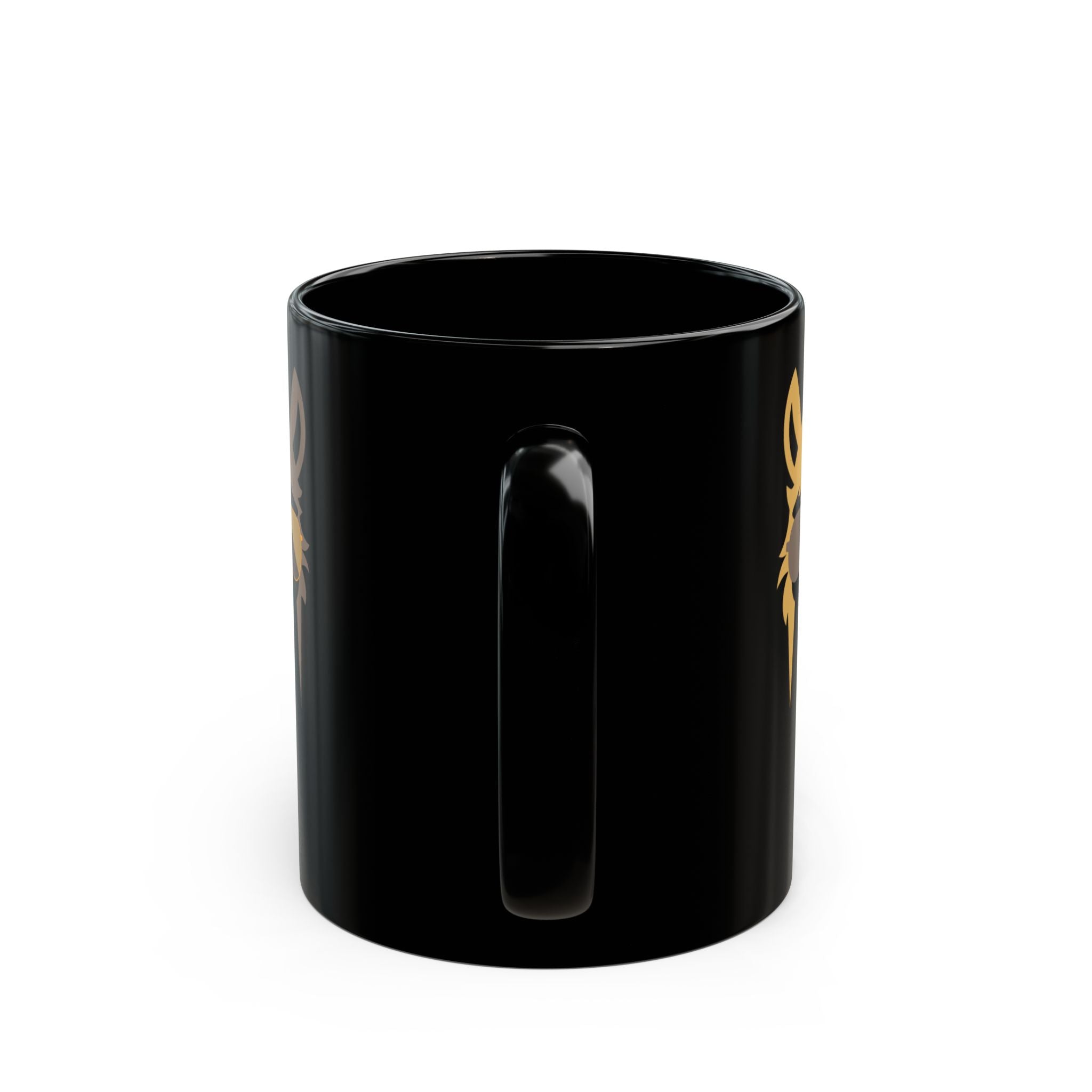 Alpaca Vibes Black Mug — 11oz & 15oz Ceramic Coffee Cup