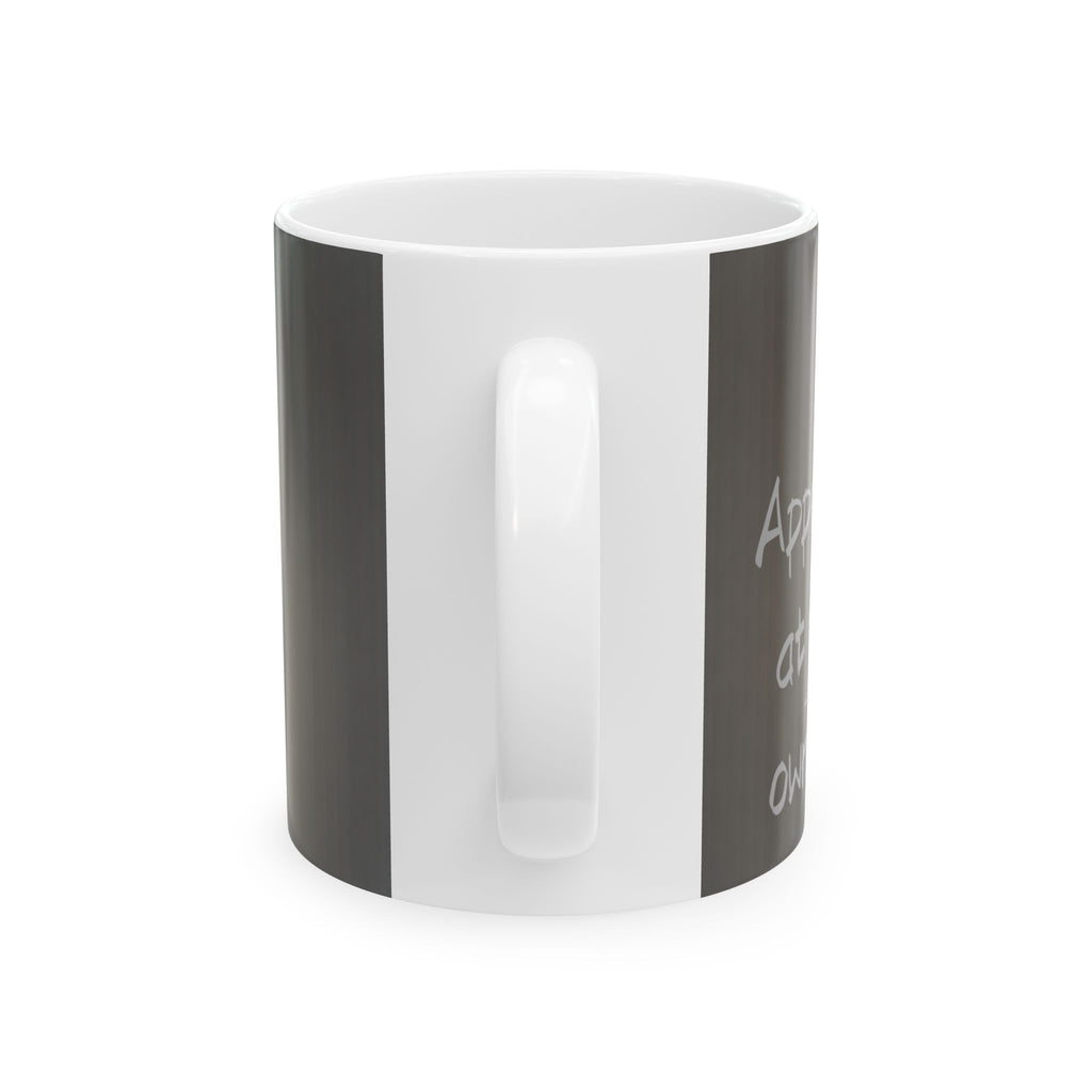 Cat Ceramic Mug with the real attitude