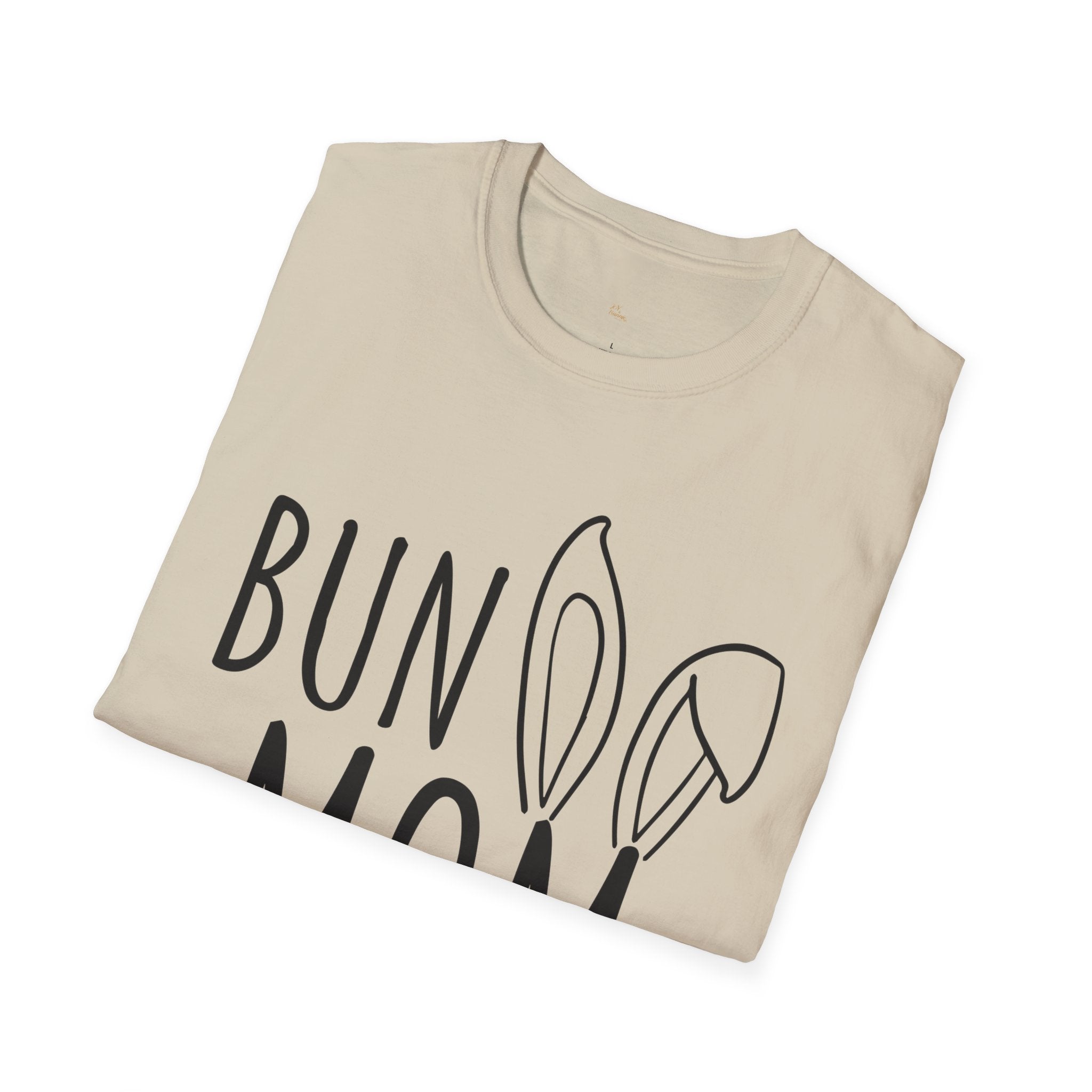 Bun Mom Unisex Softstyle T-Shirt - Cute Gift idea
