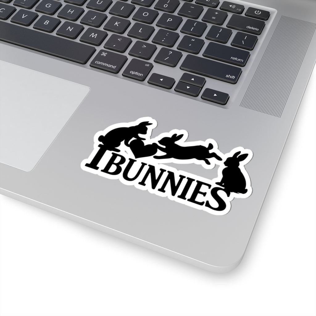 Bunny Love Kiss-Cut Sticker