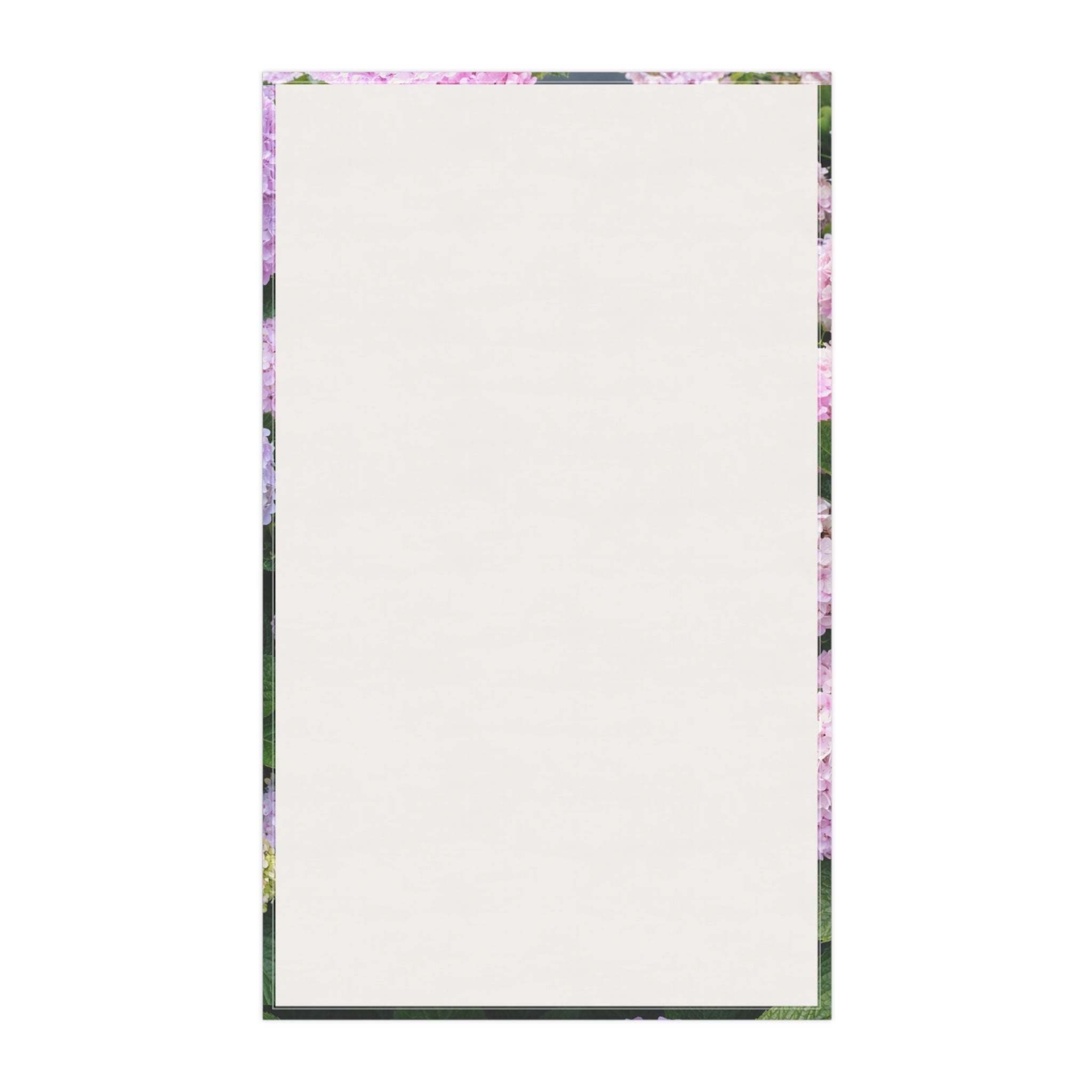 Hydrangea Flower Tea Kitchen Towel