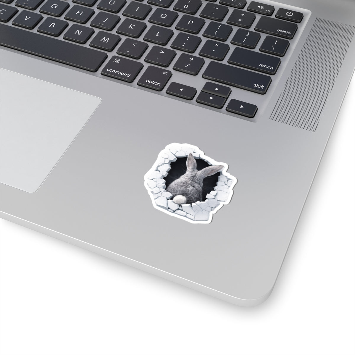 Bunny Funny Kiss-Cut Sticker