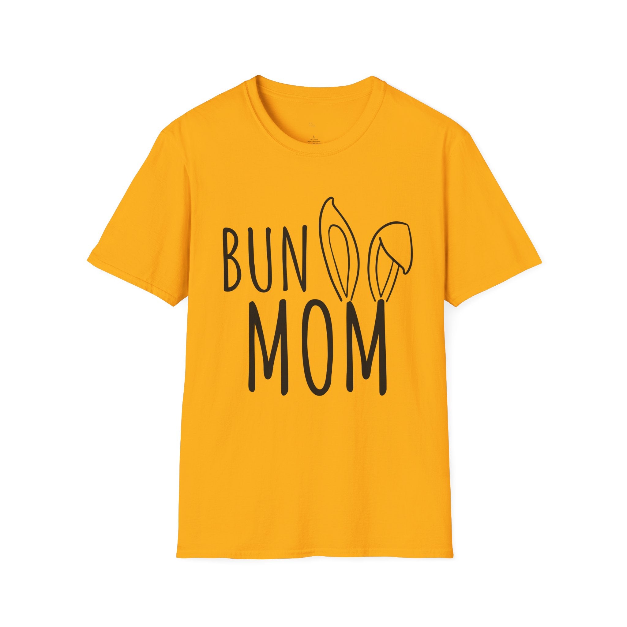 Bun Mom Unisex Softstyle T-Shirt - Cute Gift idea