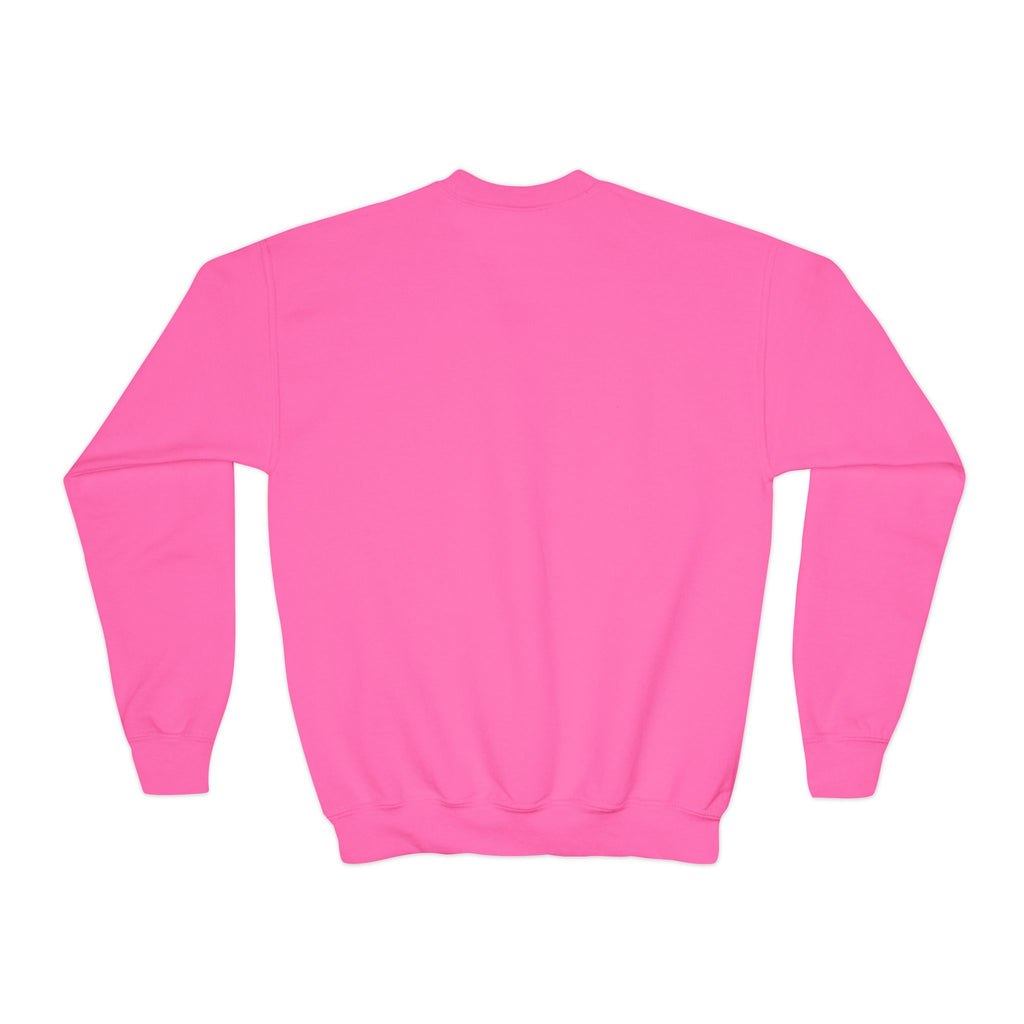 Bunny theme Youth Crewneck Sweatshirt