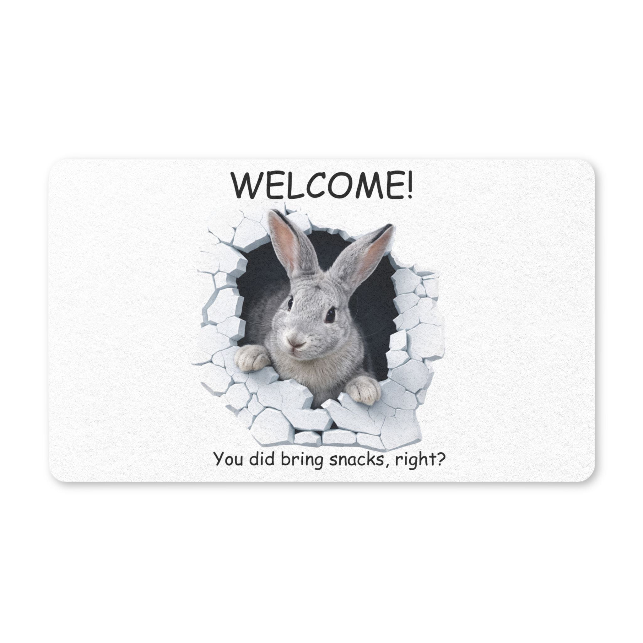 Welcome Bunny Doormat