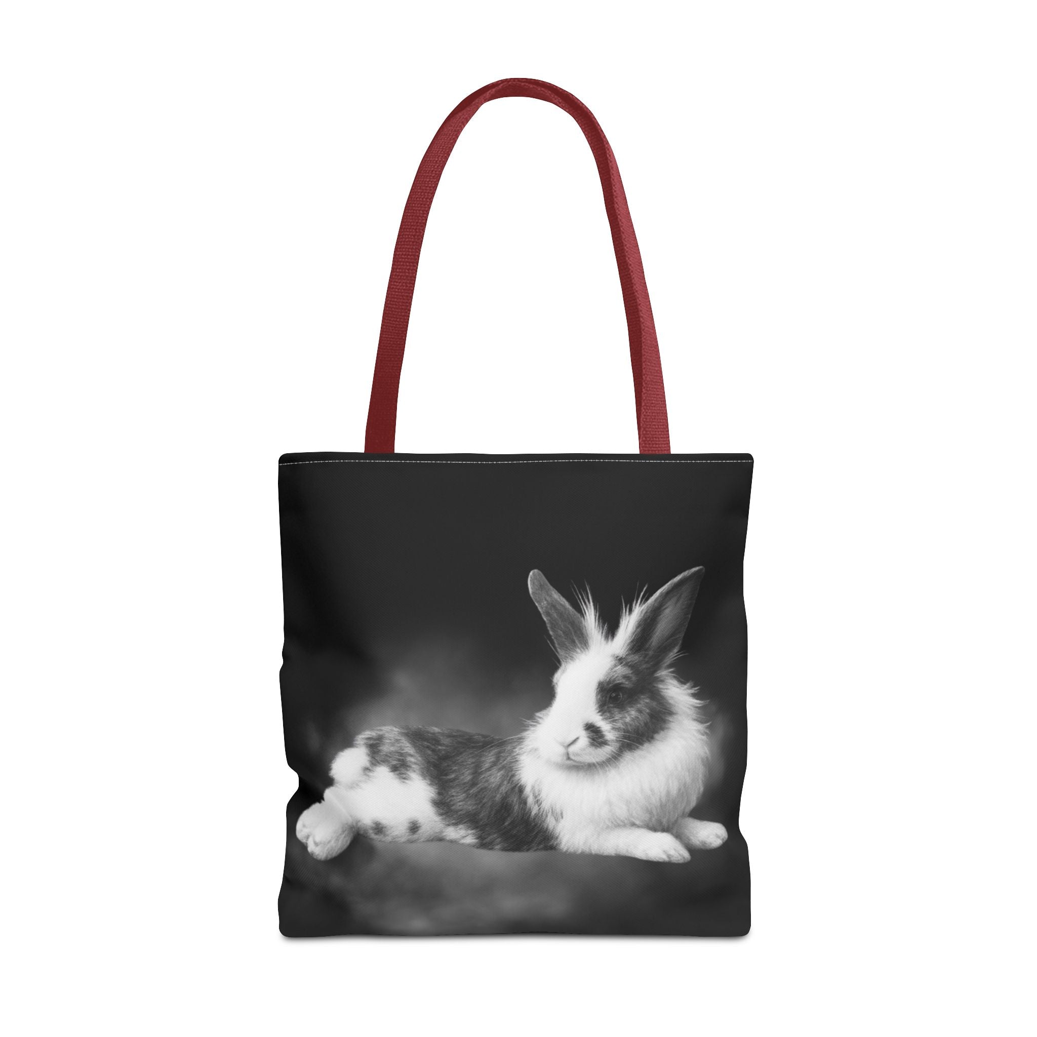 Black & White Bunny Tote Bag for Everyday Use