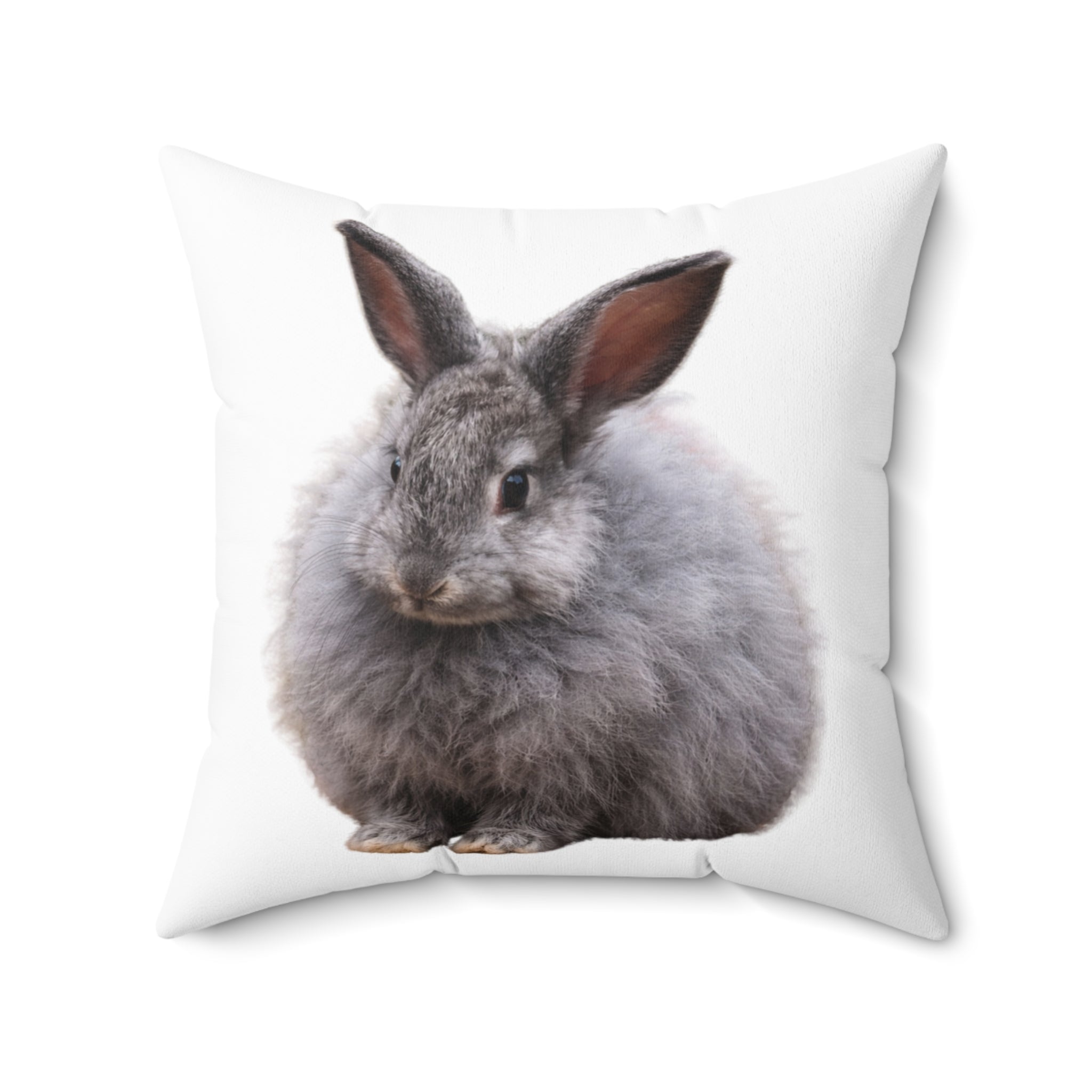 Fluffy Bunny Decorative Pillow