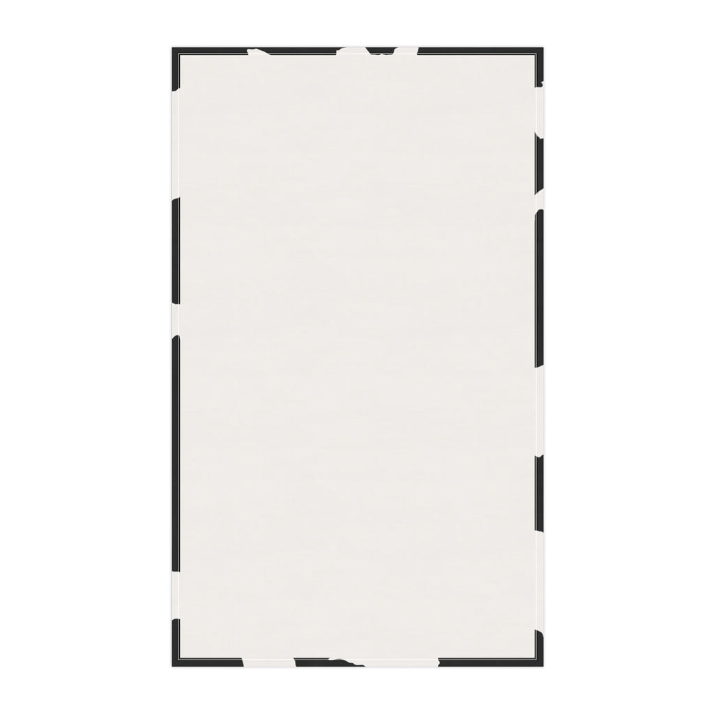 Black and White design Tea Towel