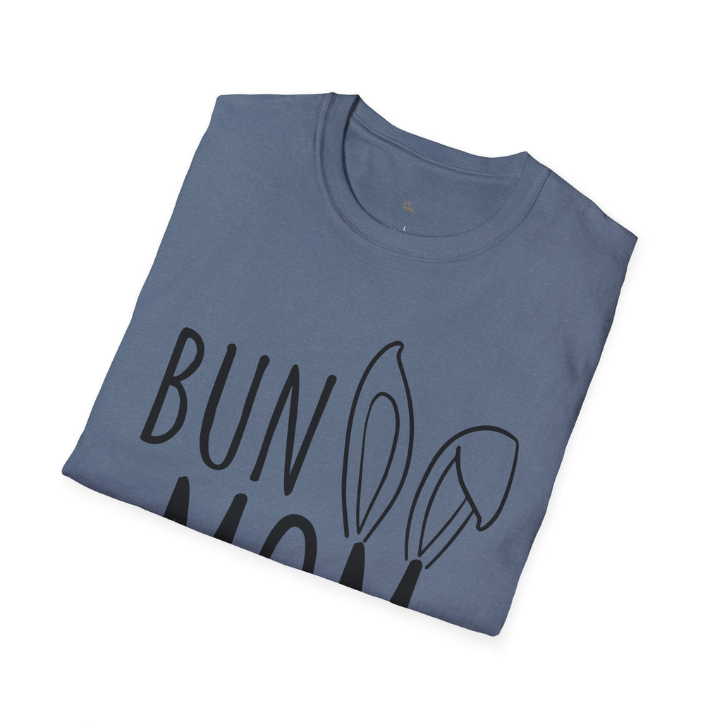 Bun Mom Unisex Softstyle T-Shirt - Cute Gift idea