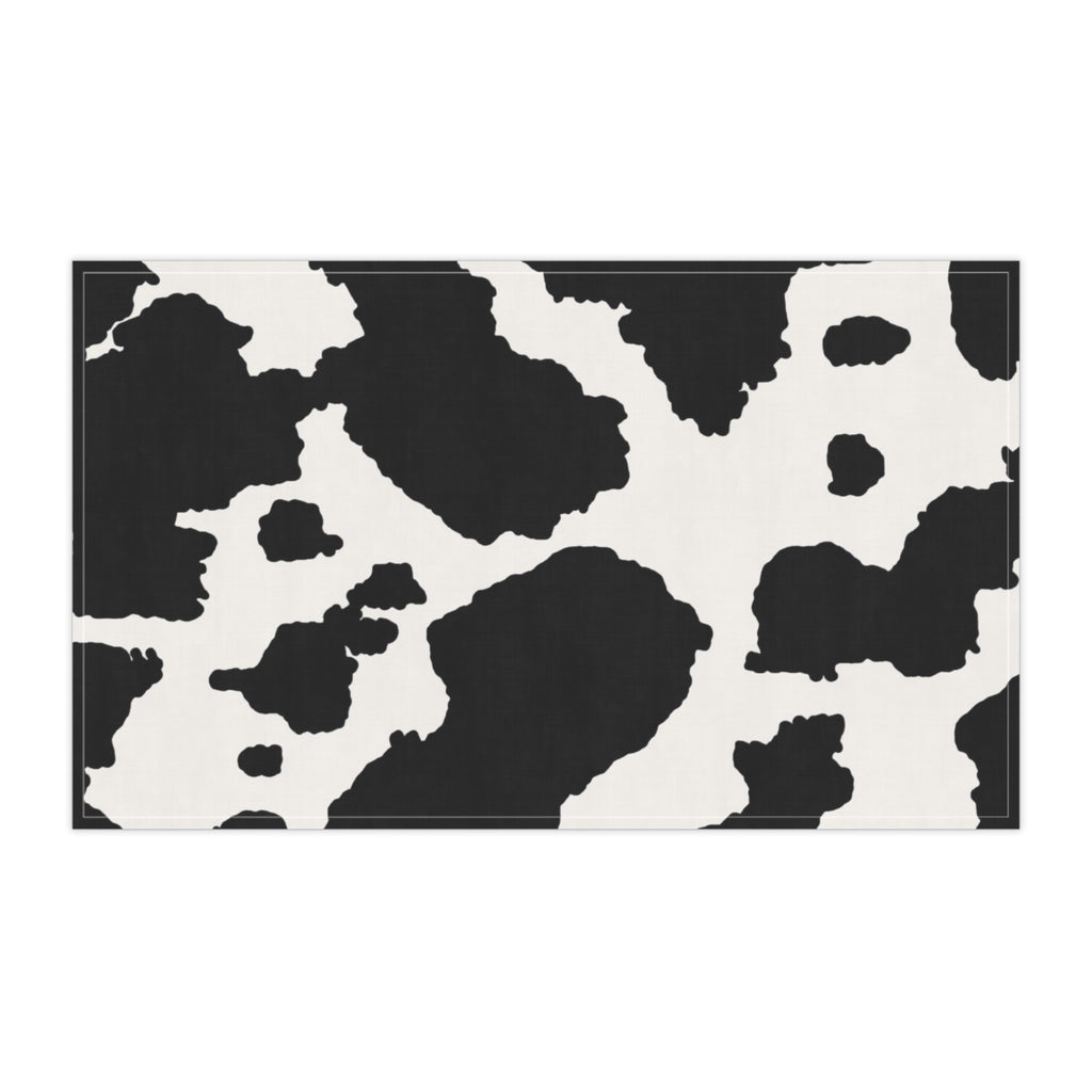 Black and White design Tea Towel