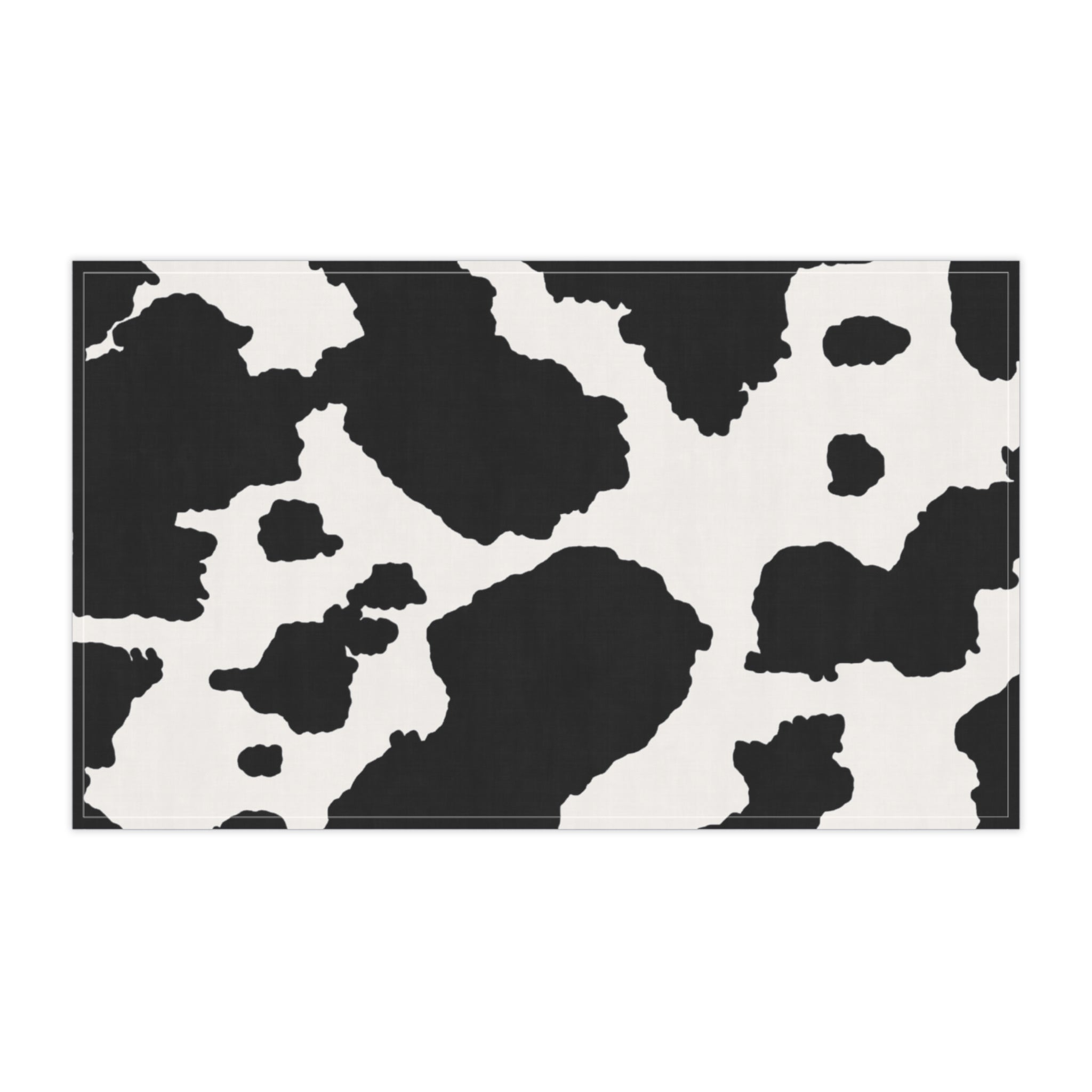 Black and White design Tea Towel
