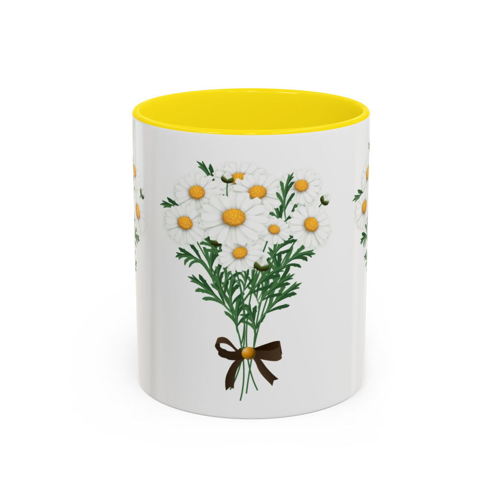 Daisy Flower Coffee Mug — (11/15oz)