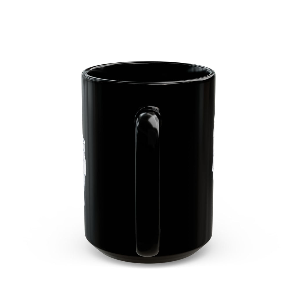 Bunny Ceramic Coffee Mug — Black 11oz & 15oz