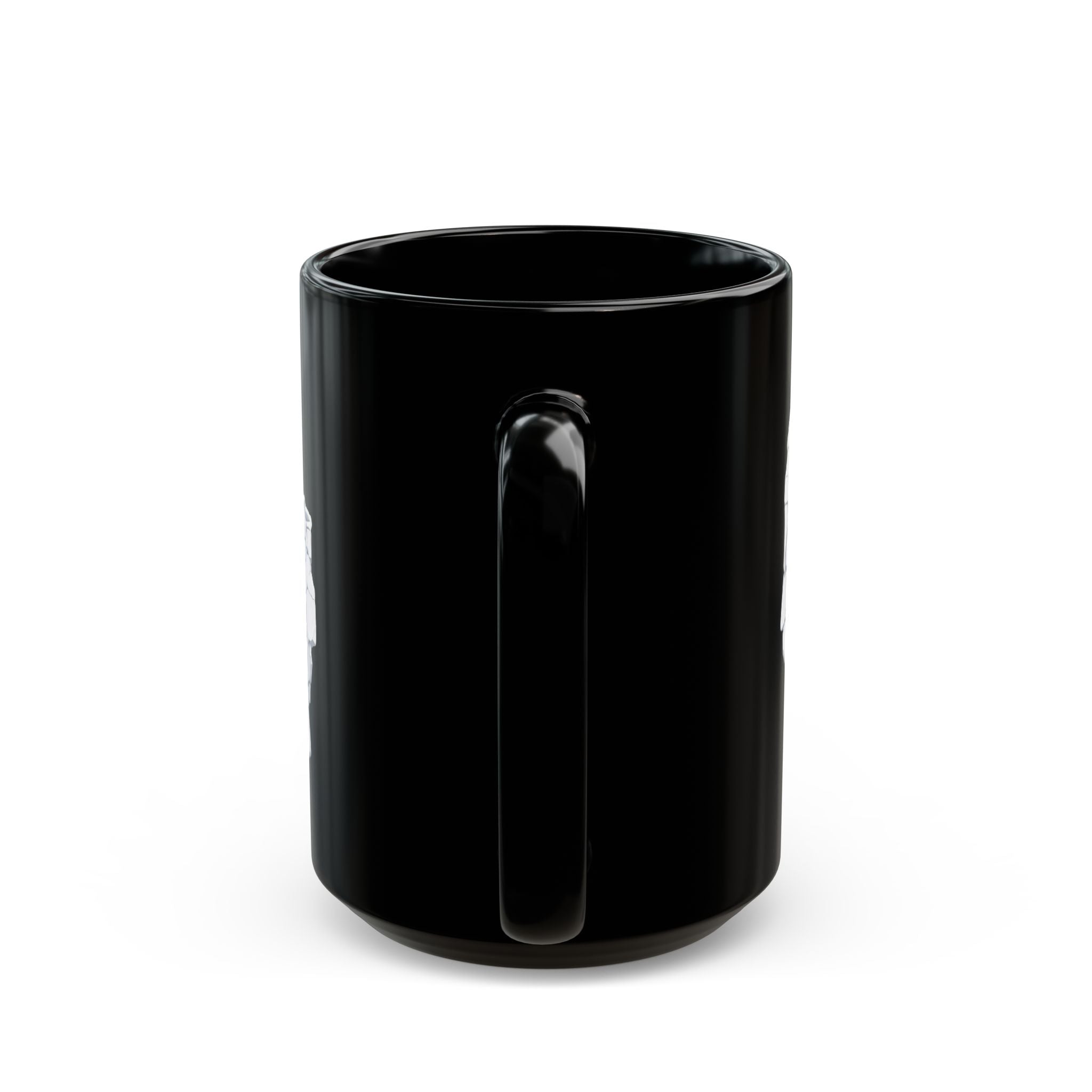 Bunny Ceramic Coffee Mug — Black 11oz & 15oz