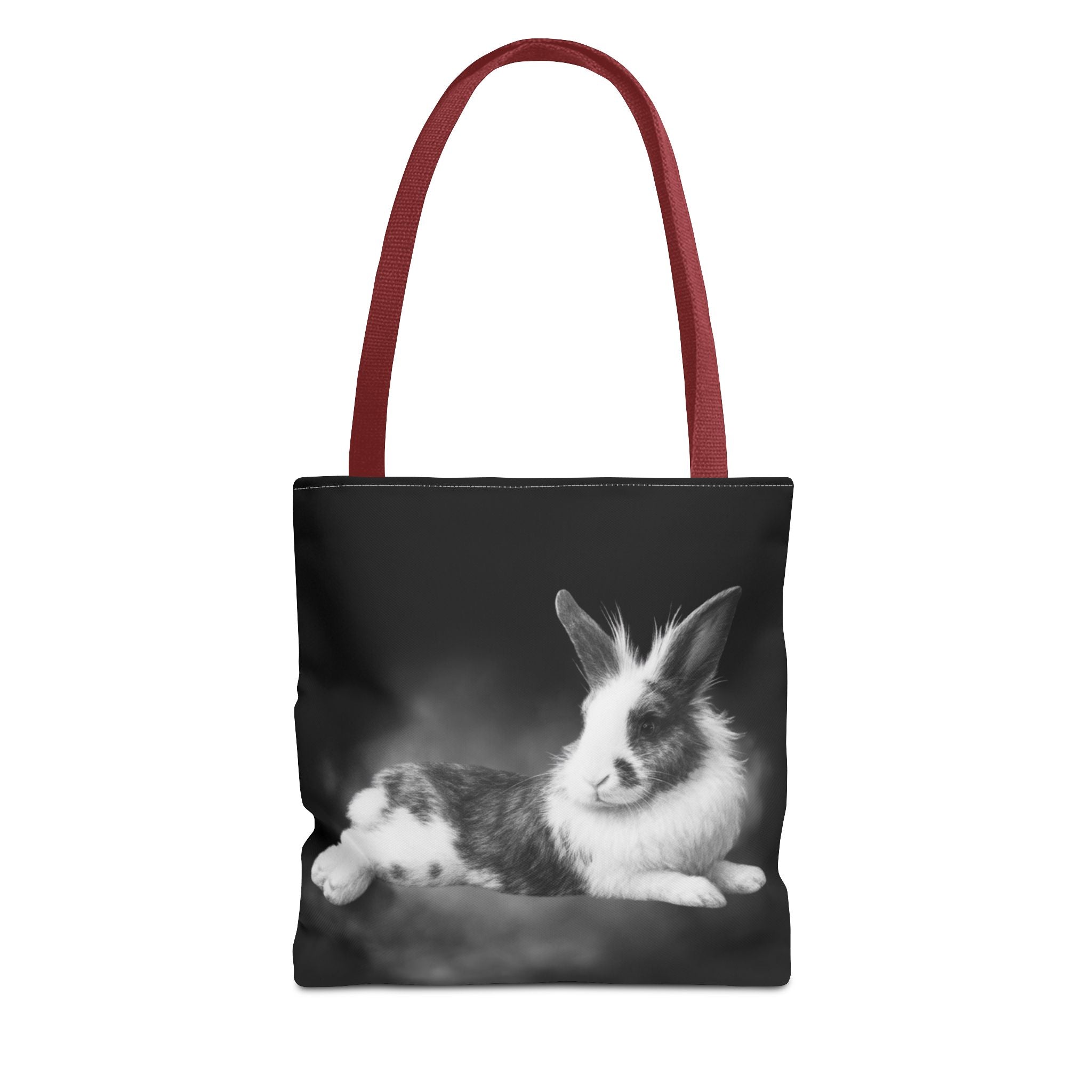 Black & White Bunny Tote Bag for Everyday Use