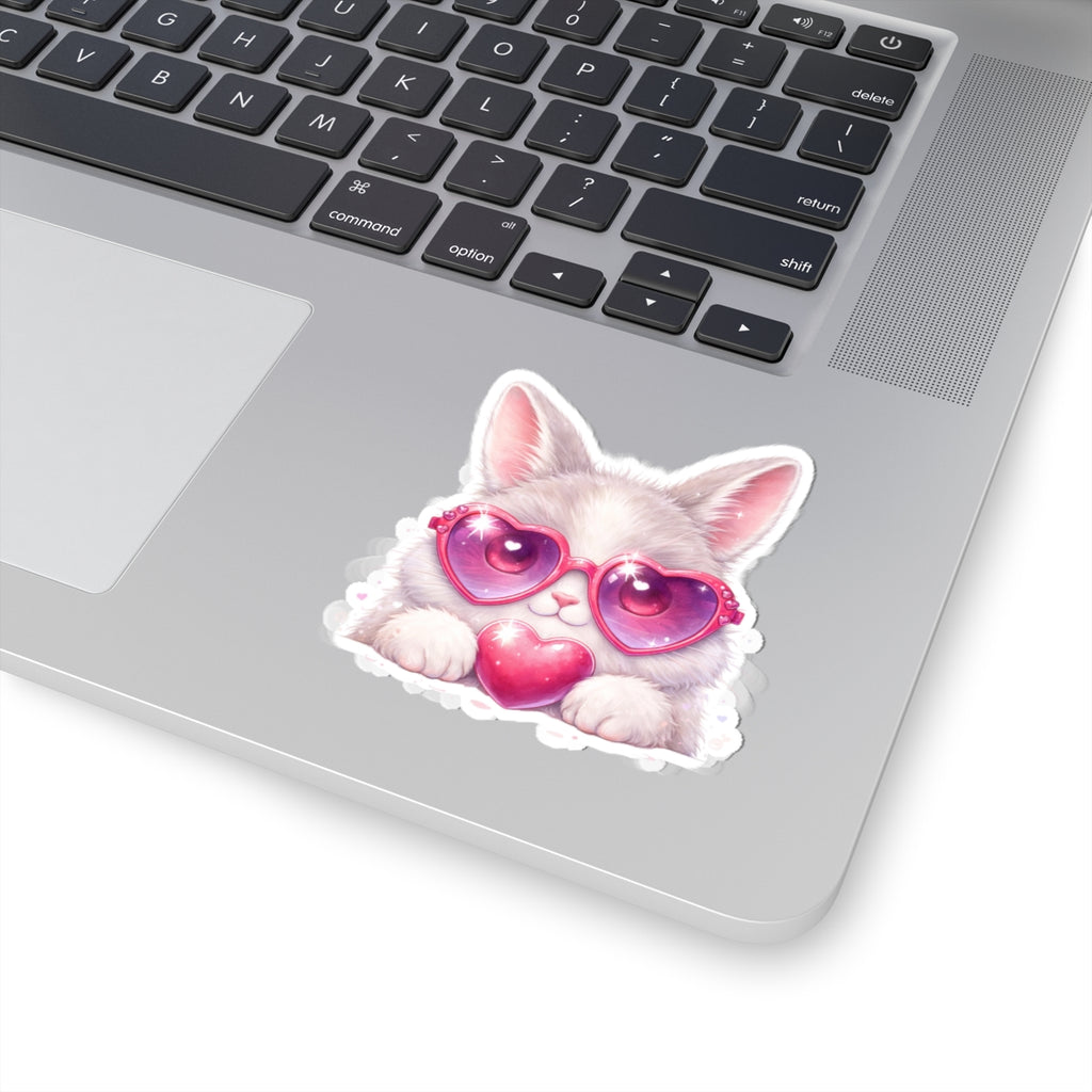 Lovely Bunny Kiss-Cut Sticker
