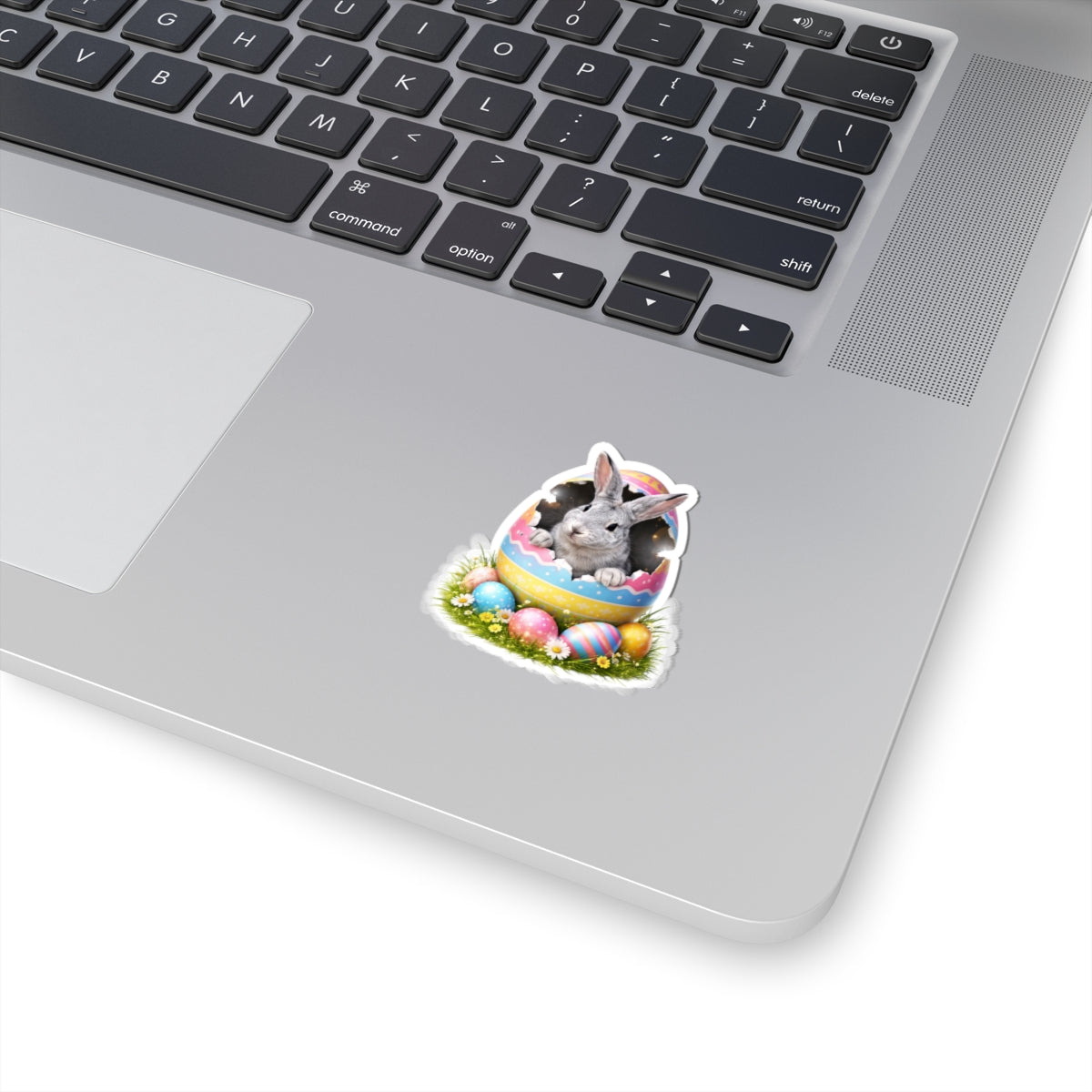 Easter Bunny Kiss-Cut Sticker