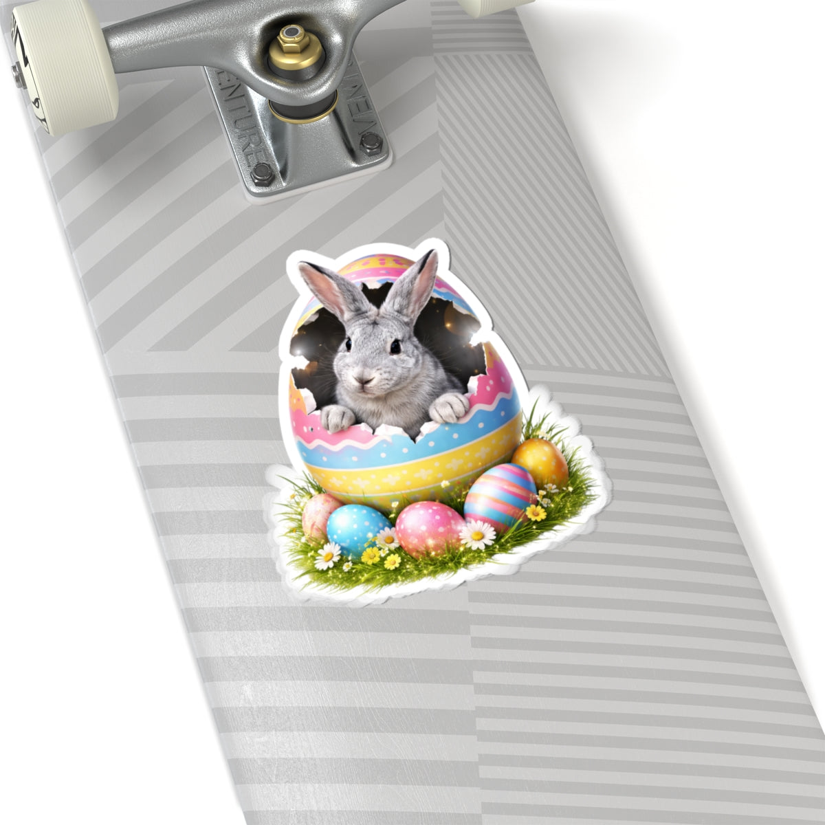 Easter Bunny Kiss-Cut Sticker