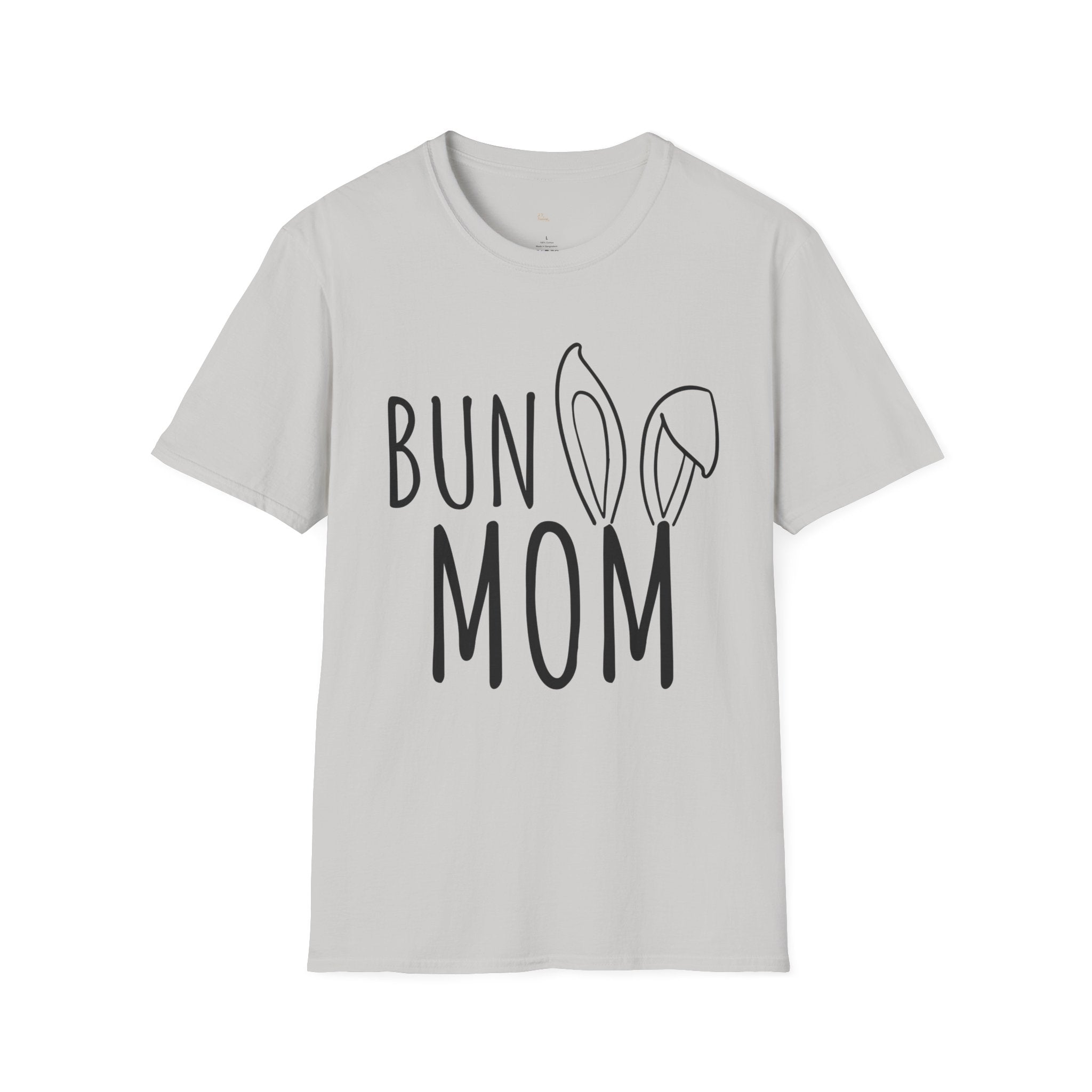 Bun Mom Unisex Softstyle T-Shirt - Cute Gift idea