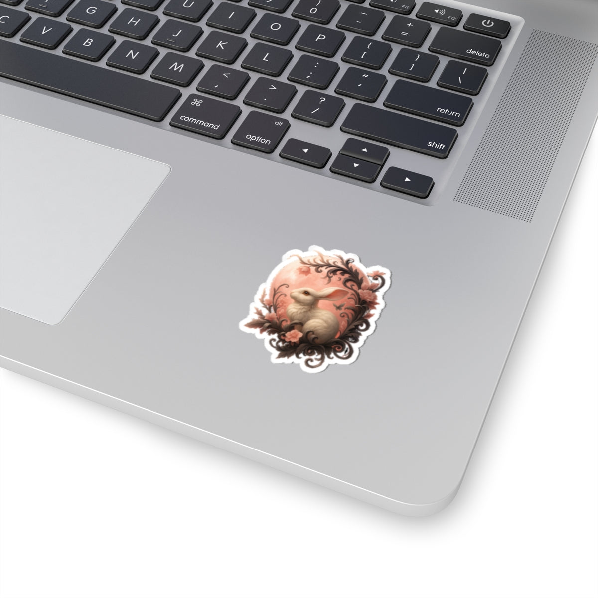 Beautiful Fairy Bunny Kiss-Cut Sticker
