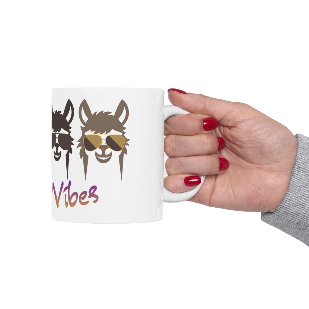 Alpaca Vibes Ceramic Mug (11oz & 15oz)