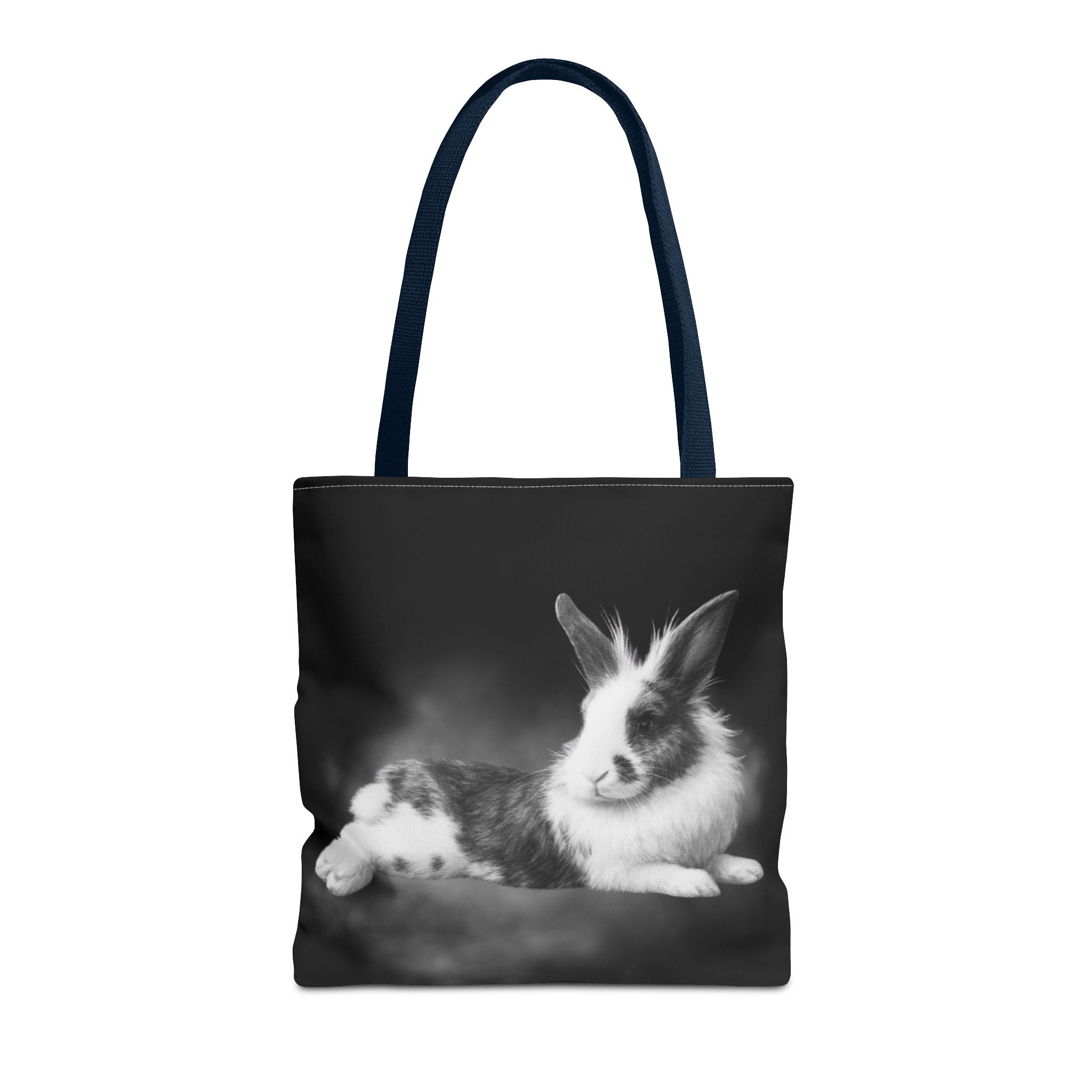 Black & White Bunny Tote Bag for Everyday Use