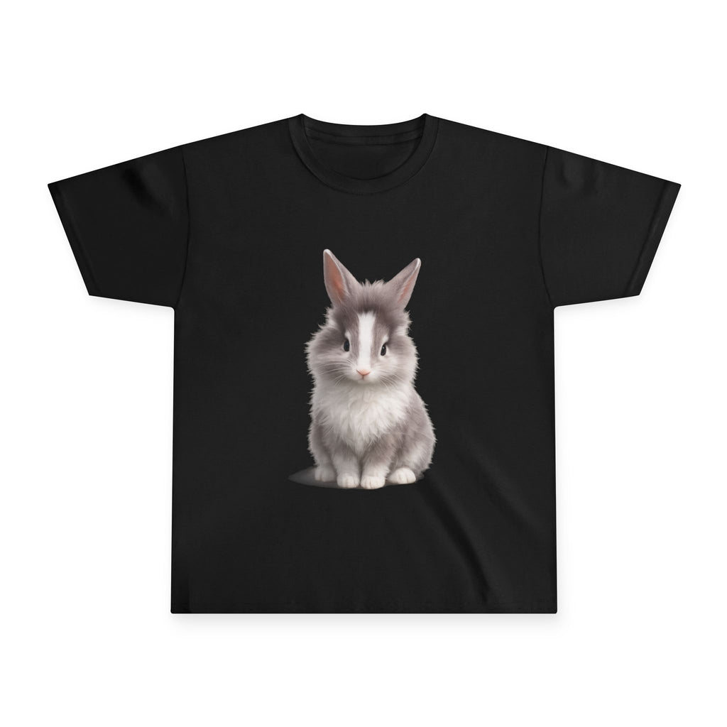 Kids Cute Fluffy Bunny Youth T‑Shirt
