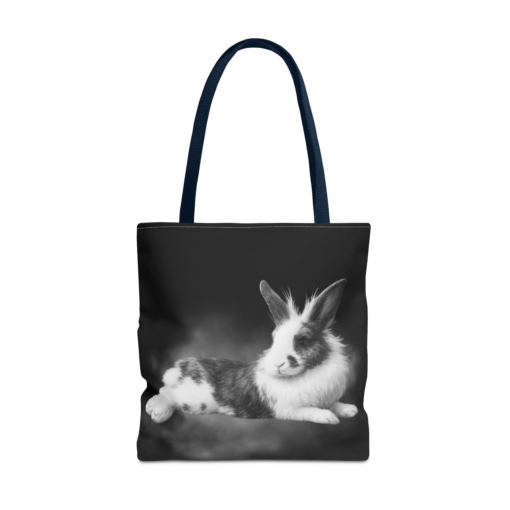 Black & White Bunny Tote Bag for Everyday Use