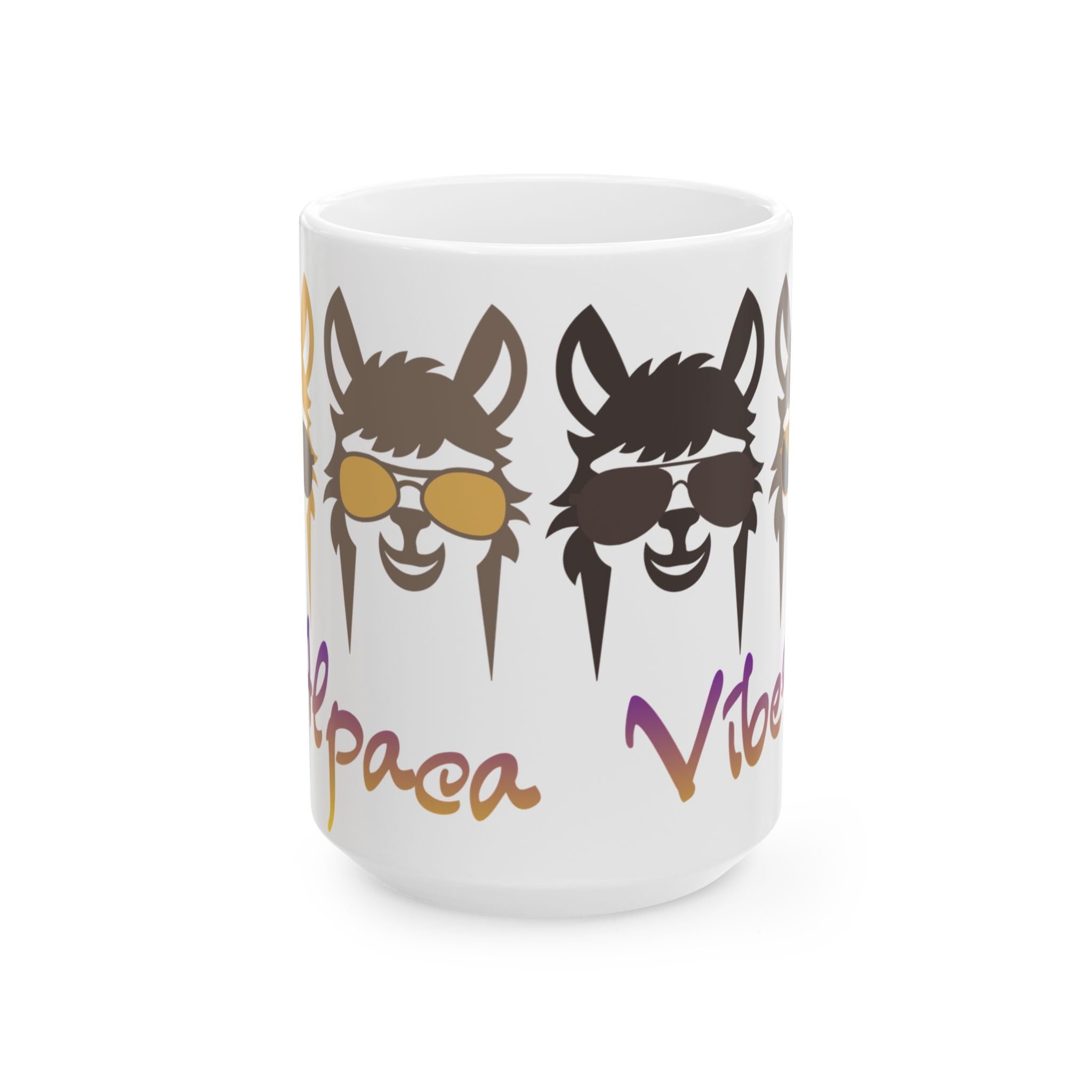Alpaca Vibes Ceramic Mug (11oz & 15oz)