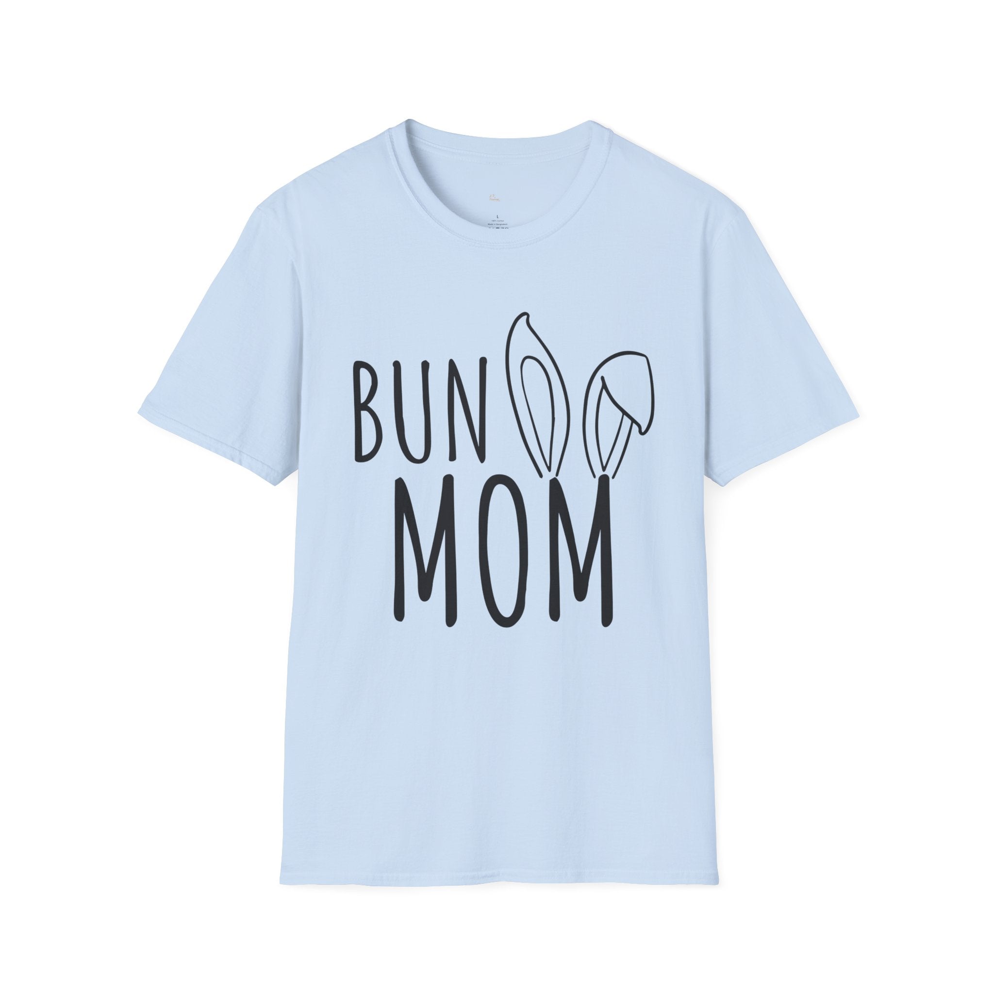 Bun Mom Unisex Softstyle T-Shirt - Cute Gift idea