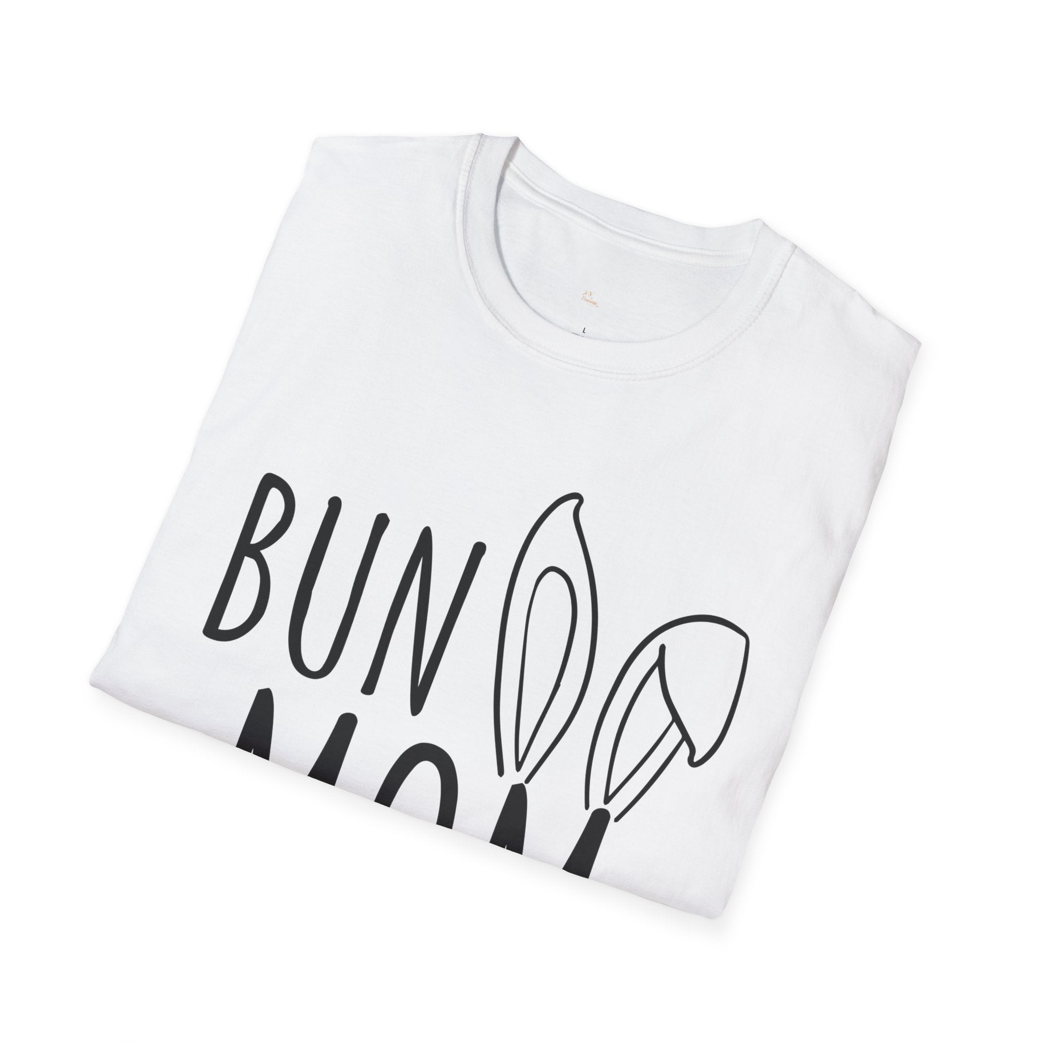 Bun Mom Unisex Softstyle T-Shirt - Cute Gift idea
