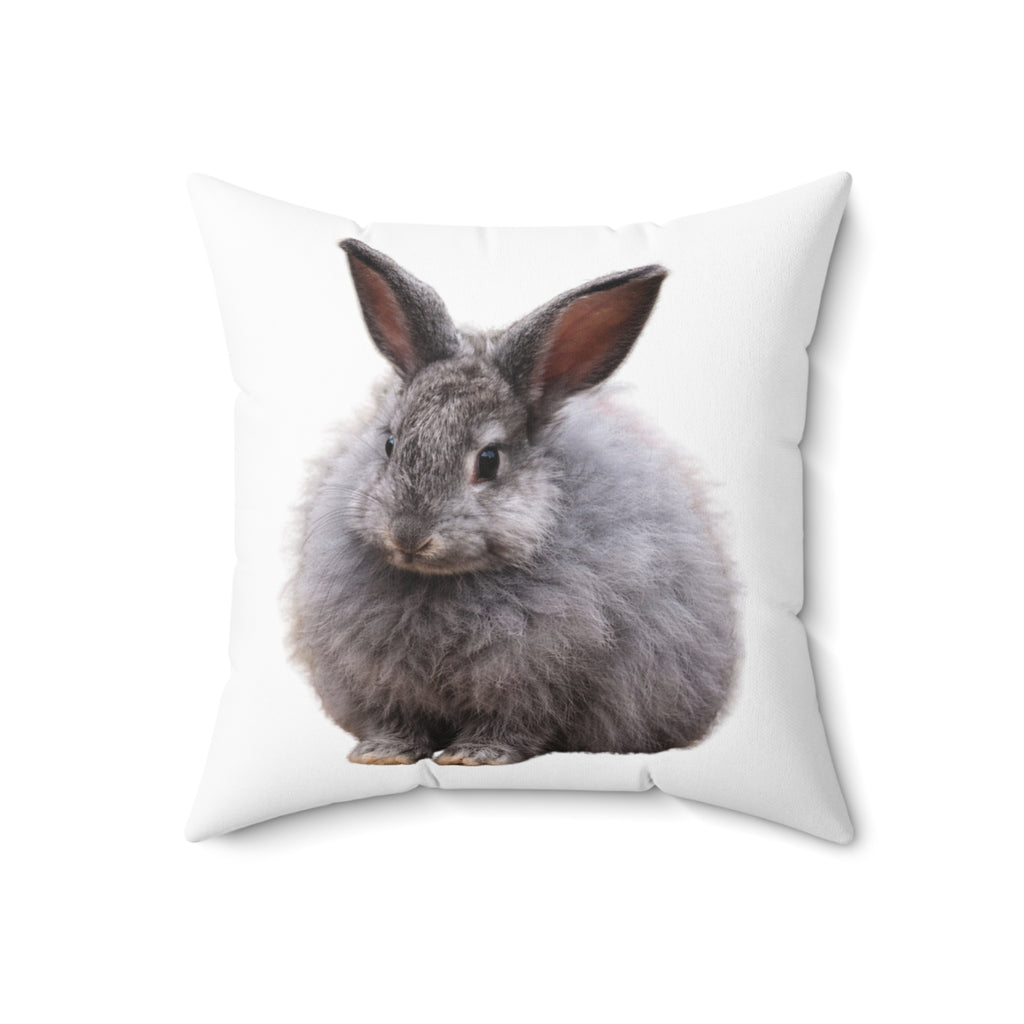 Fluffy Bunny Decorative Pillow