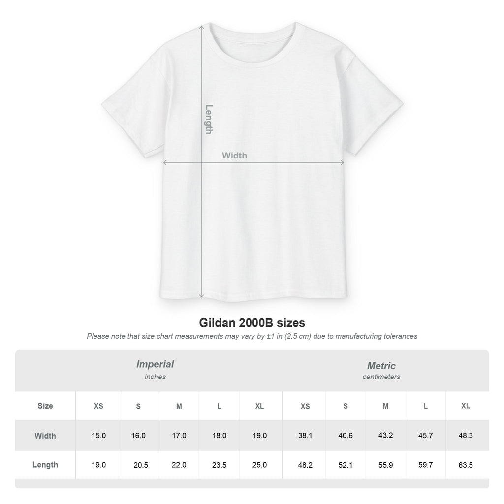 Kids Cute Fluffy Bunny Youth T‑Shirt