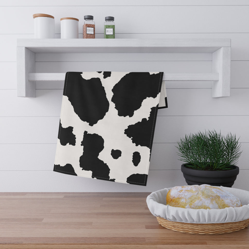 Black and White design Tea Towel