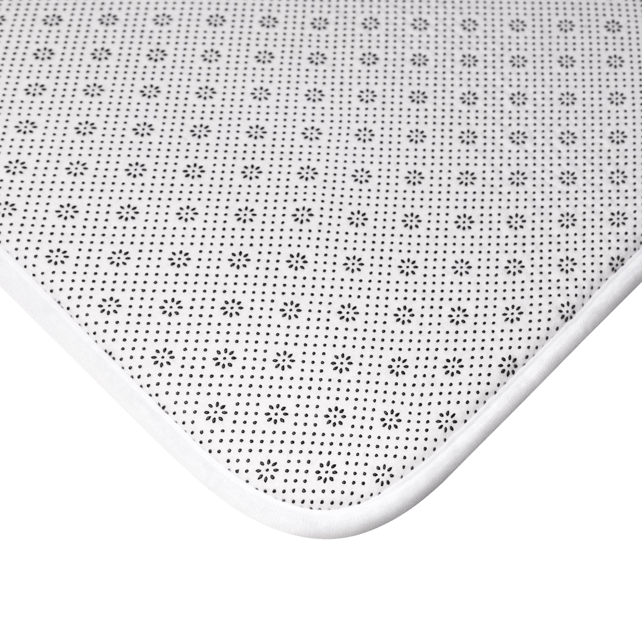 Bunny Love Bath Mat Turquoise