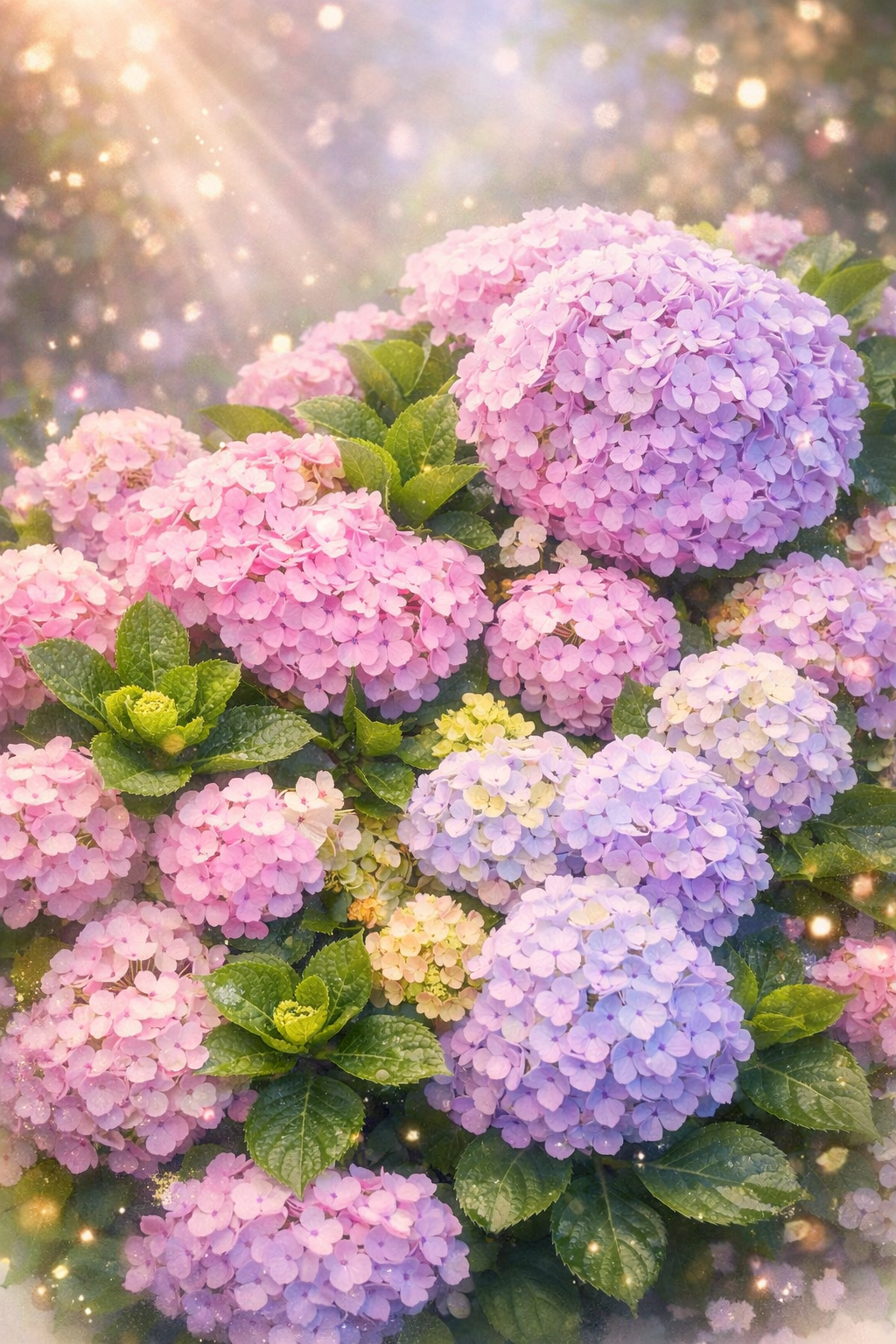 Hydrangea Flower digital print