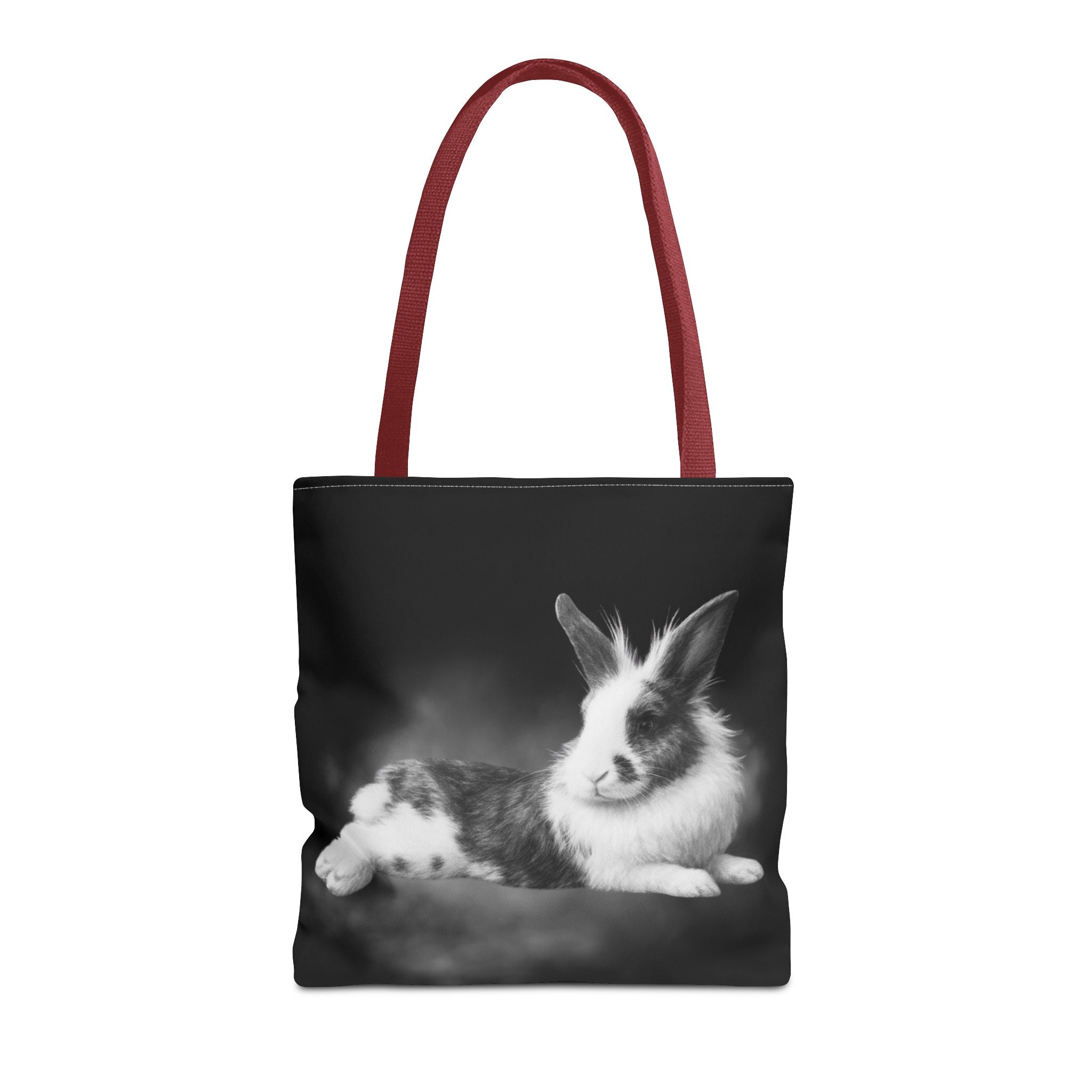 Black & White Bunny Tote Bag for Everyday Use
