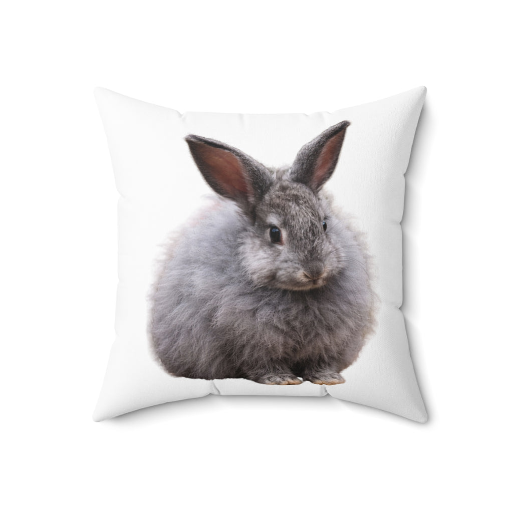 Fluffy Bunny Decorative Pillow