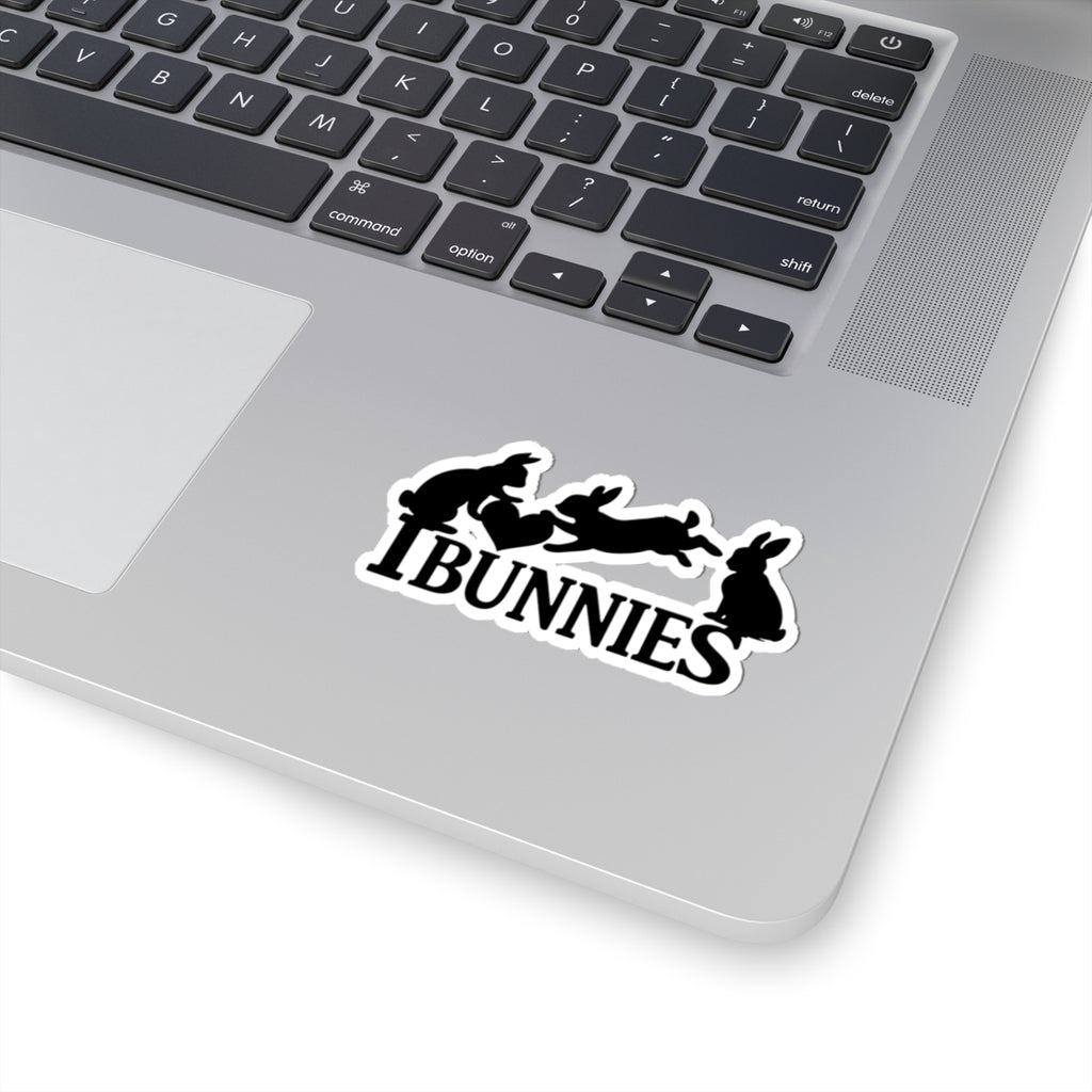 Bunny Love Kiss-Cut Sticker