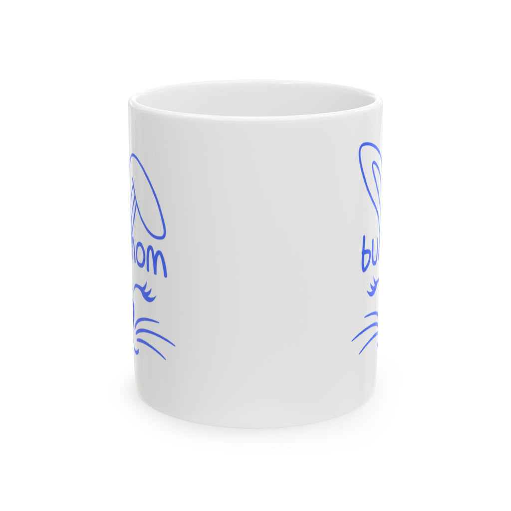 Cute Bun Mom Ceramic Mug — 11oz & 15oz