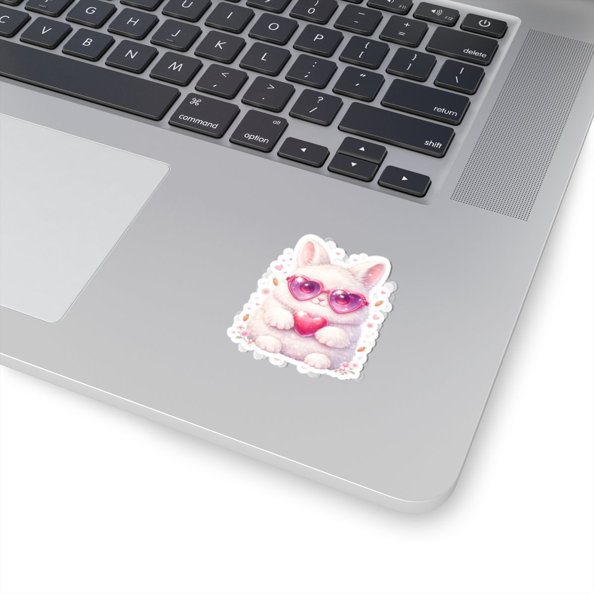 Cute Lovely Bunny Kiss-Cut Sticker