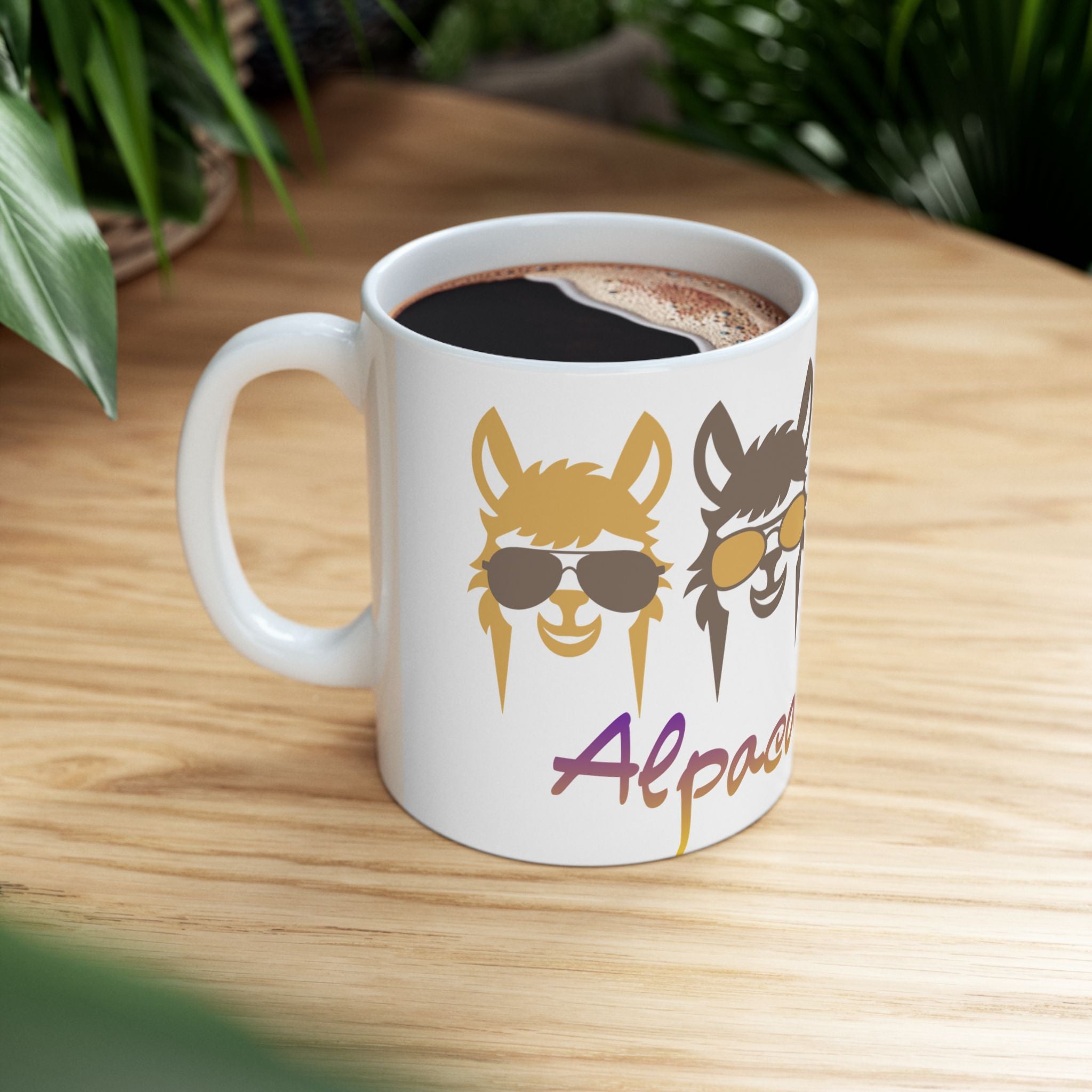 Alpaca Vibes Ceramic Mug (11oz & 15oz)
