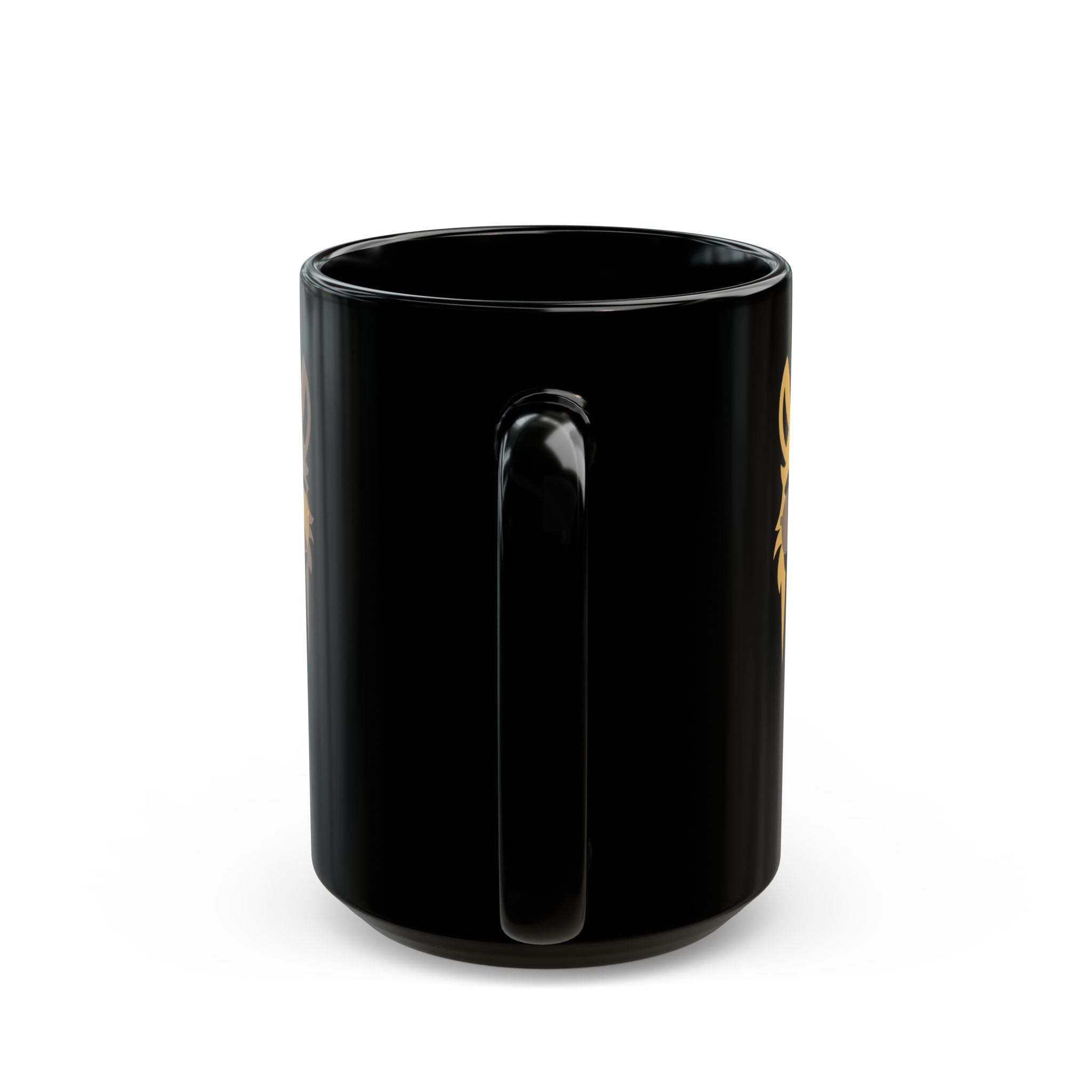 Alpaca Vibes Black Mug — 11oz & 15oz Ceramic Coffee Cup