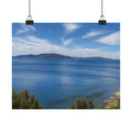 Lake Titicaca Peru Matte Horizontal Poster Landscape Wall Art